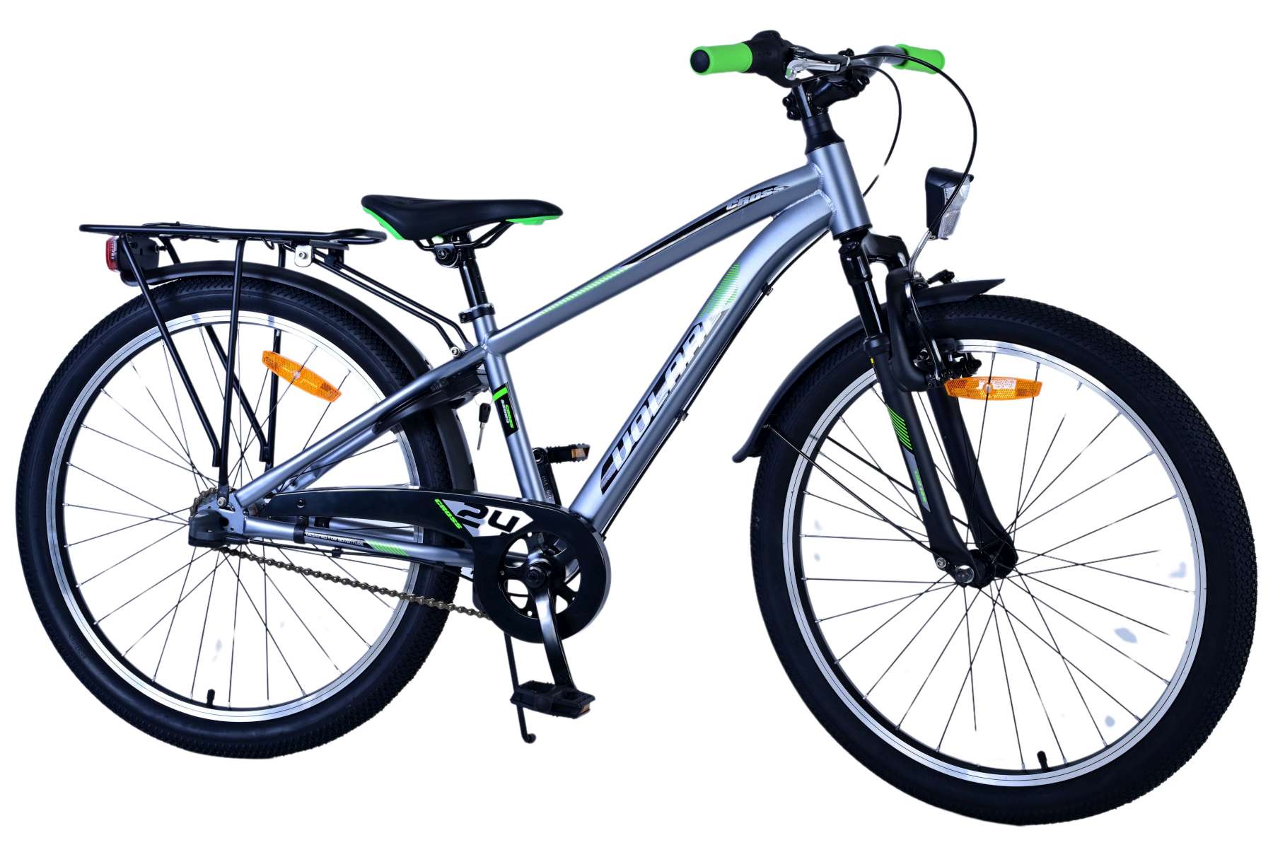 Volare Cross Kinderfiets - Jongens - 24 inch - donker Grijs- 3 versnellingen 14 Volare Cross Kinderfiets - Jongens - 24 inch - donker Grijs- 3 versnellingen - Afbeelding 14