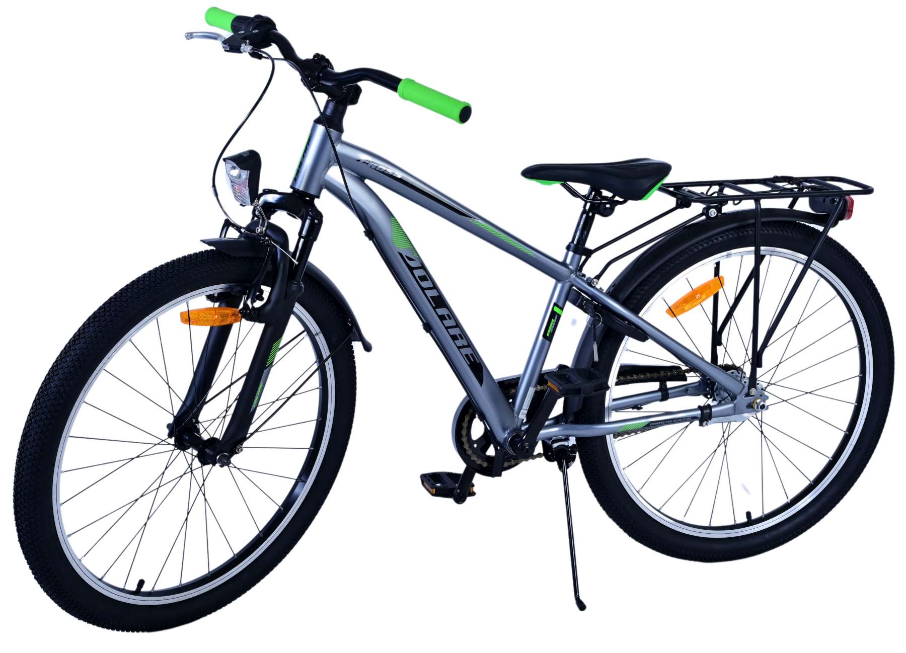 Volare Cross Kinderfiets - Jongens - 24 inch - donker Grijs- 3 versnellingen 10 Volare Cross Kinderfiets - Jongens - 24 inch - donker Grijs- 3 versnellingen - Afbeelding 10