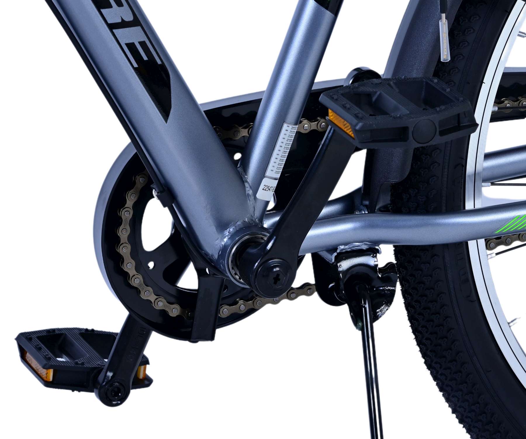 Volare Cross Kinderfiets - Jongens - 24 inch - donker Grijs- 3 versnellingen 12 Volare Cross Kinderfiets - Jongens - 24 inch - donker Grijs- 3 versnellingen - Afbeelding 12