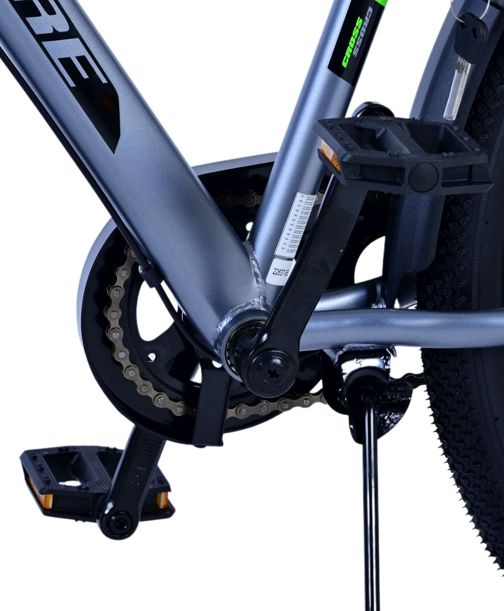 Volare Cross Kinderfiets - Jongens - 26 inch - donker Grijs - 3 Versnellingen 12 Volare Cross Kinderfiets - Jongens - 26 inch - donker Grijs - 3 Versnellingen - Afbeelding 12