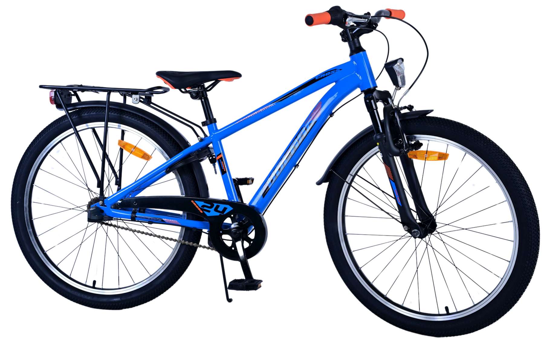 Volare Cross Kinderfiets - Jongens - 24 inch - Blauw - 3 versnellingen 2 Volare Cross Kinderfiets - Jongens - 24 inch - Blauw - 3 versnellingen - Afbeelding 2