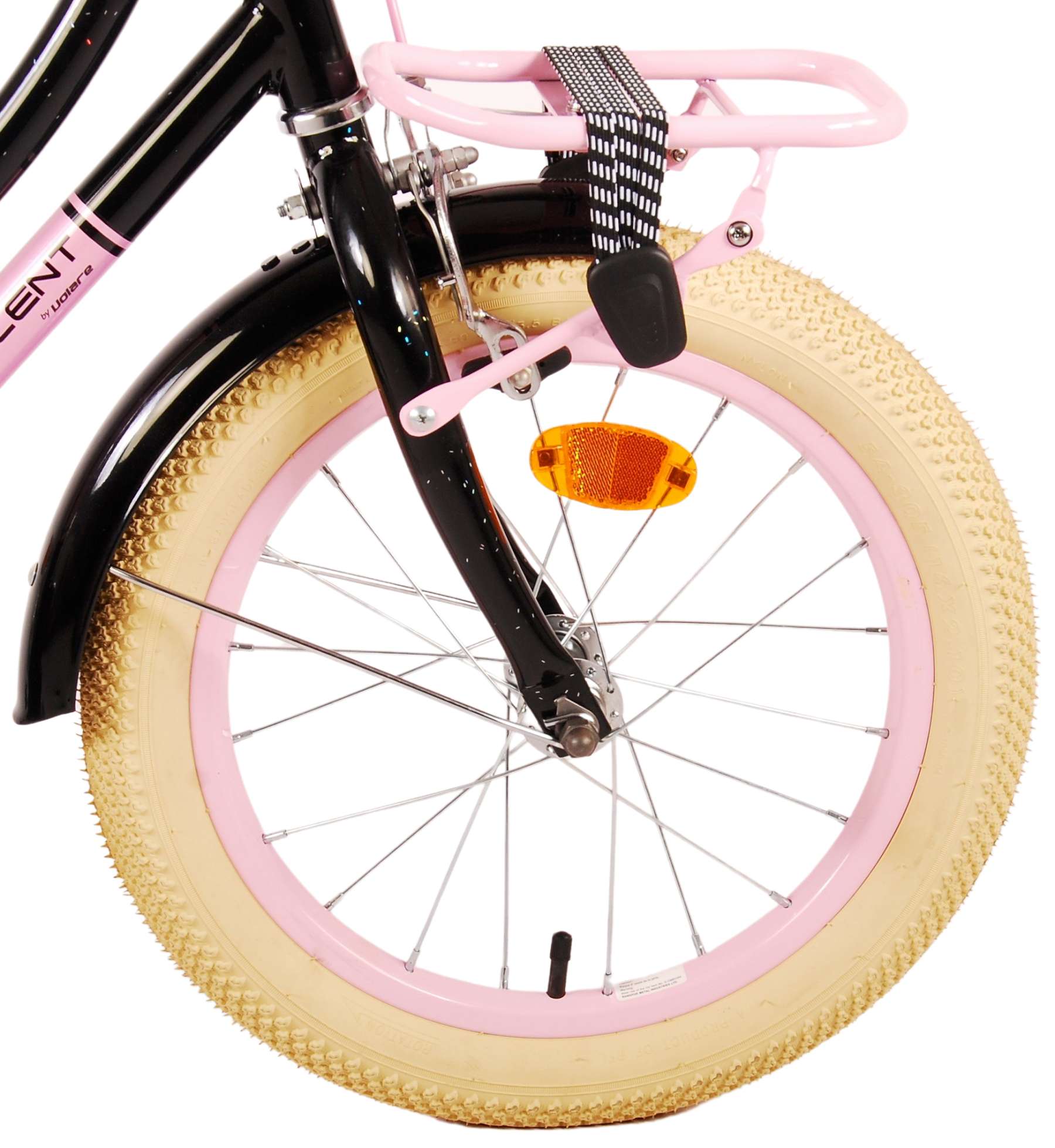Volare Excellent Kinderfiets - Meisjes - 16 inch - Zwart - 95% afgemonteerd 5 Volare Excellent Kinderfiets - Meisjes - 16 inch - Zwart - 95% afgemonteerd - Afbeelding 5