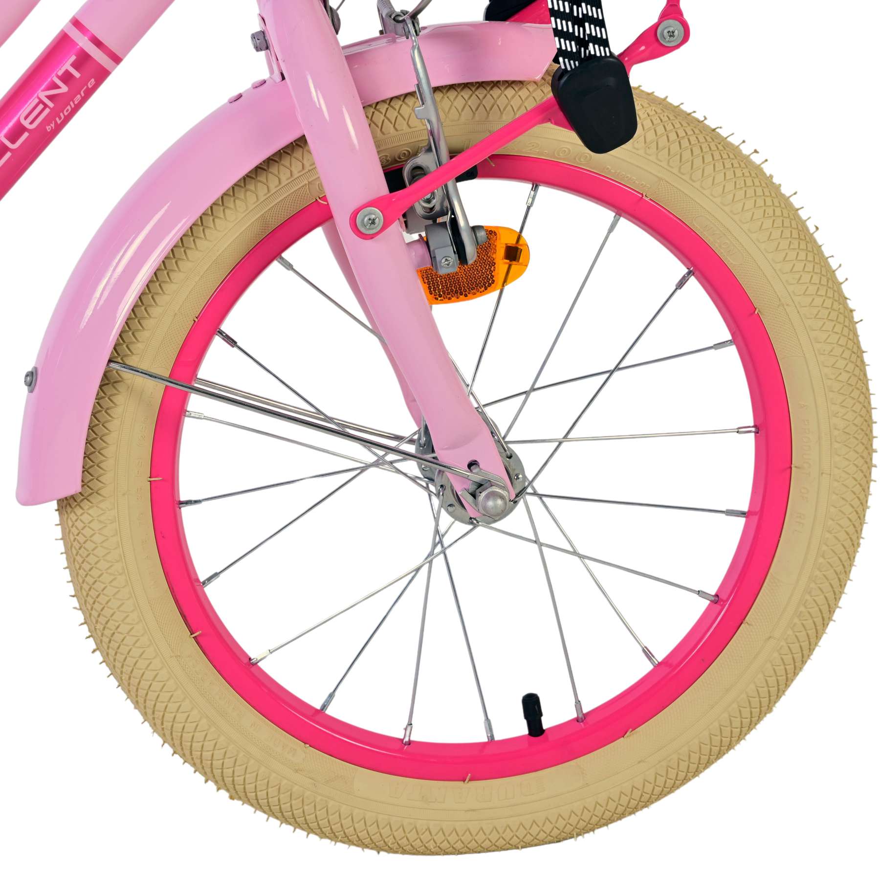 Volare Excellent Kinderfiets - Meisjes - 16 inch - Roze - 95% afgemonteerd 4 Volare Excellent Kinderfiets - Meisjes - 16 inch - Roze - 95% afgemonteerd - Afbeelding 4