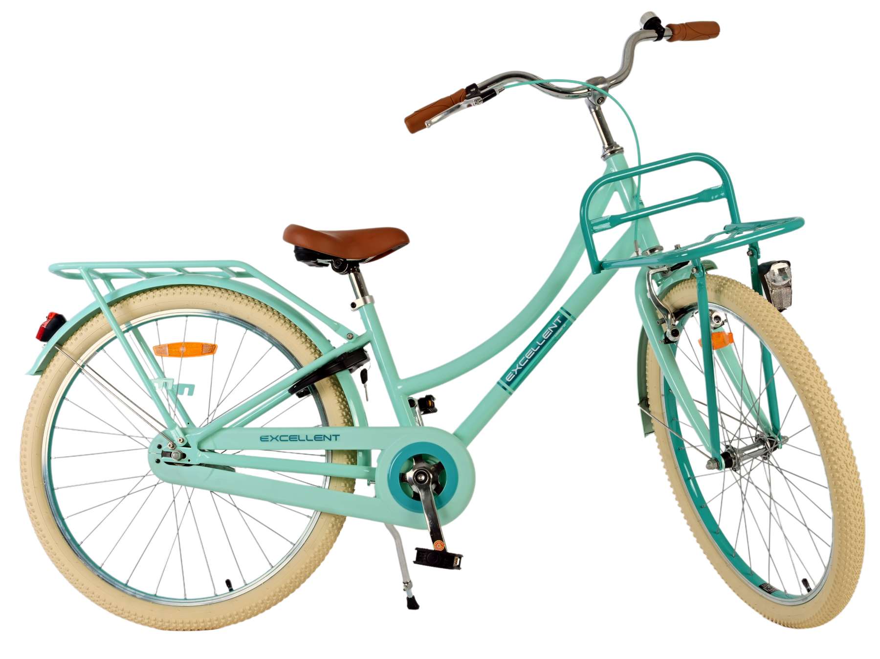 Volare Excellent Kinderfiets - Meisjes - 24 inch - Groen 2 Volare Excellent Kinderfiets - Meisjes - 24 inch - Groen - Afbeelding 2