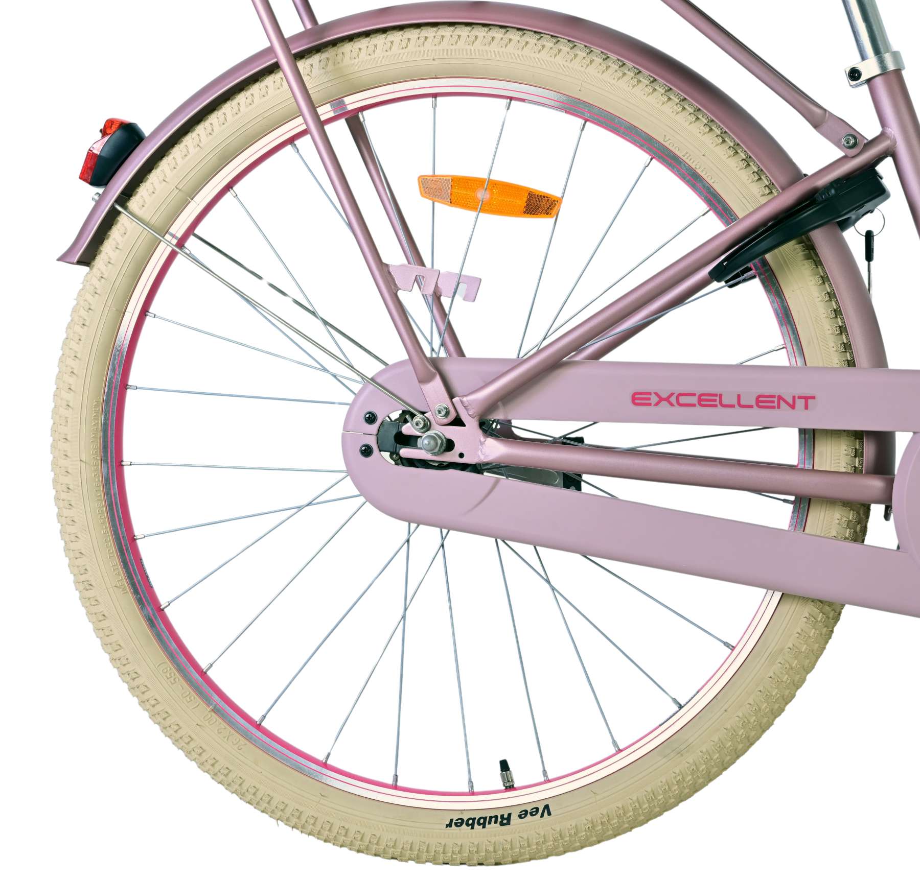 Volare Excellent Kinderfiets - Meisjes - 26 inch - Mat Roze 2 Volare Excellent Kinderfiets - Meisjes - 26 inch - Mat Roze - Afbeelding 2