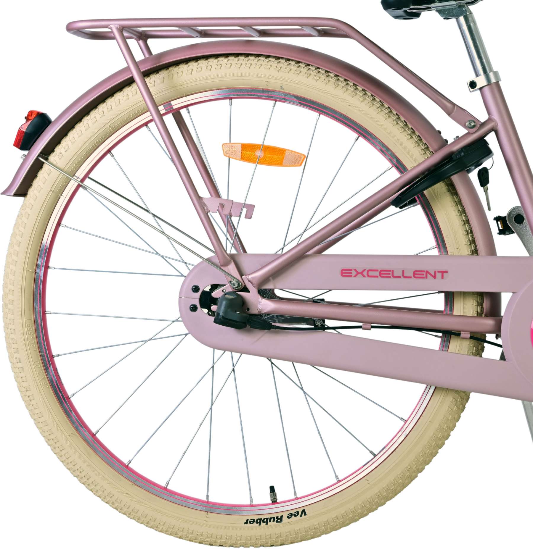 Volare Excellent Kinderfiets - Meisjes - 26 inch - Mat Roze - 3 versnellingen 3 Volare Excellent Kinderfiets - Meisjes - 26 inch - Mat Roze - 3 versnellingen - Afbeelding 3