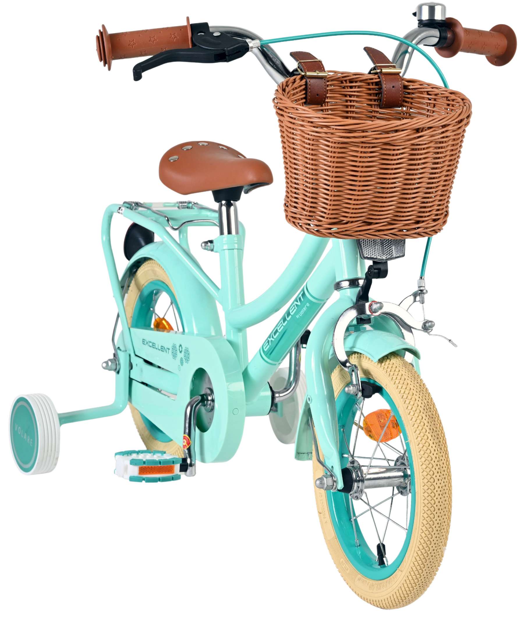 Volare Excellent Kinderfiets - Meisjes - 12 inch - Groen 5 Volare Excellent Kinderfiets - Meisjes - 12 inch - Groen - Afbeelding 5