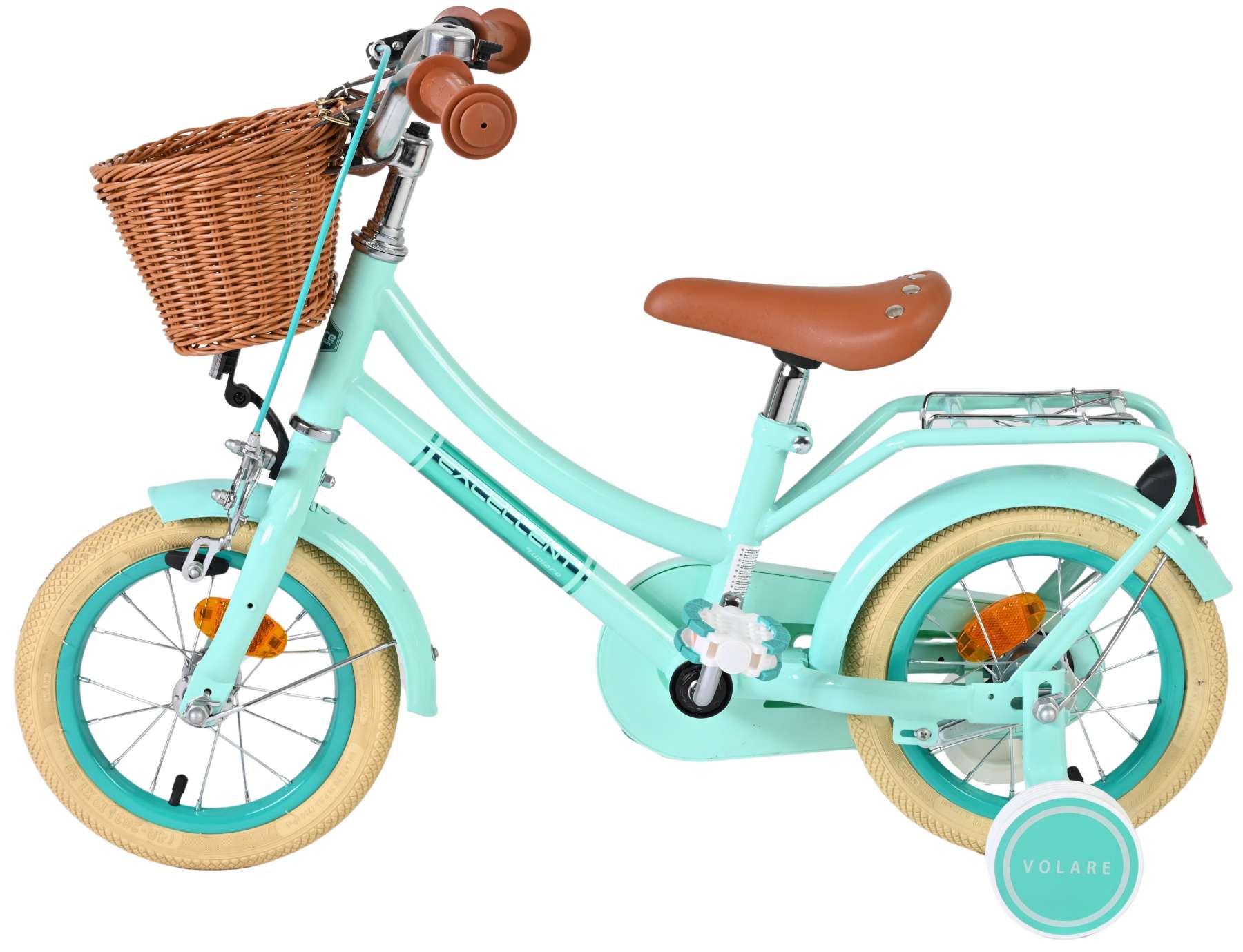 Volare Excellent Kinderfiets - Meisjes - 12 inch - Groen 7 Volare Excellent Kinderfiets - Meisjes - 12 inch - Groen - Afbeelding 7