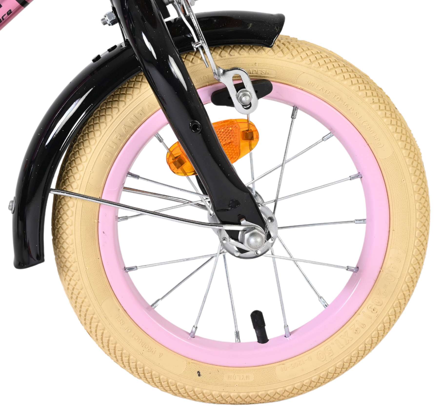 Volare Excellent Kinderfiets - Meisjes - 12 inch - Zwart 3 Volare Excellent Kinderfiets - Meisjes - 12 inch - Zwart - Afbeelding 3