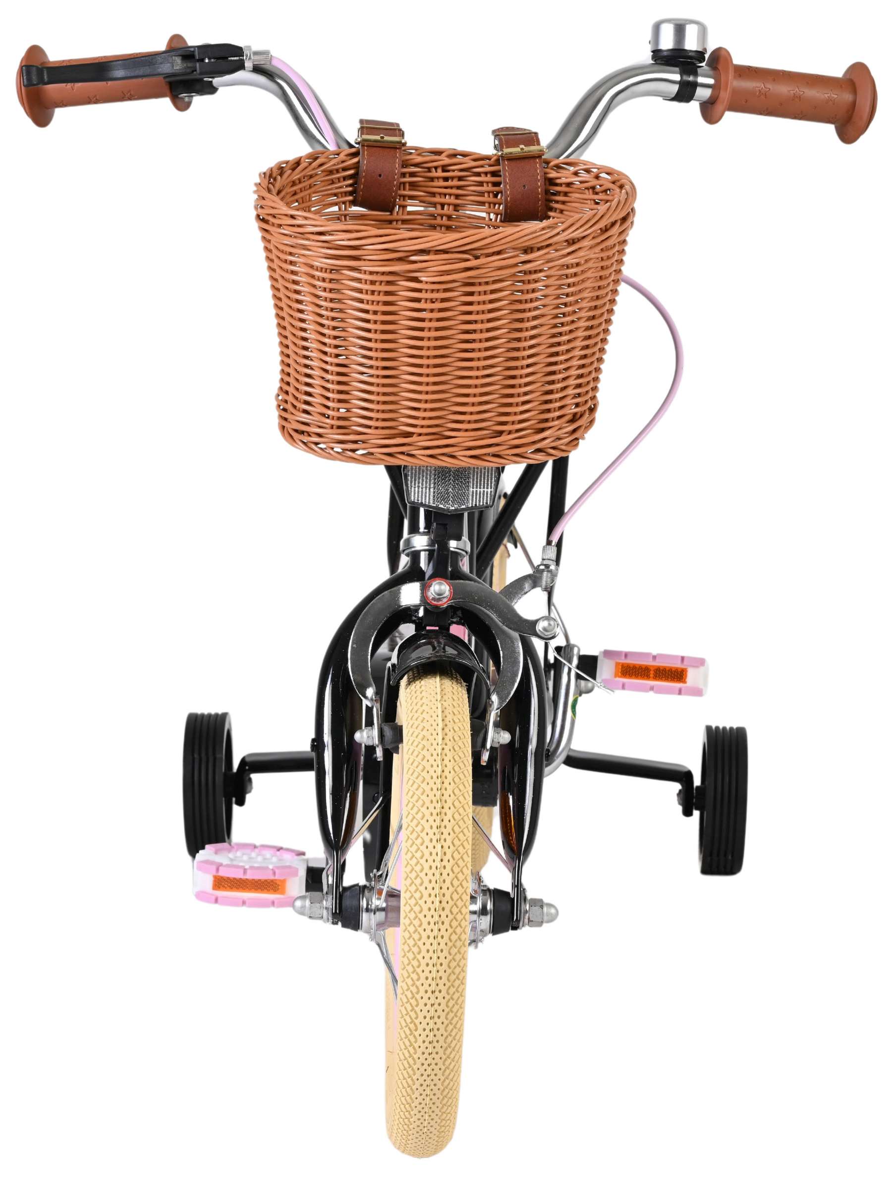 Volare Excellent Kinderfiets - Meisjes - 12 inch - Zwart 6 Volare Excellent Kinderfiets - Meisjes - 12 inch - Zwart - Afbeelding 6