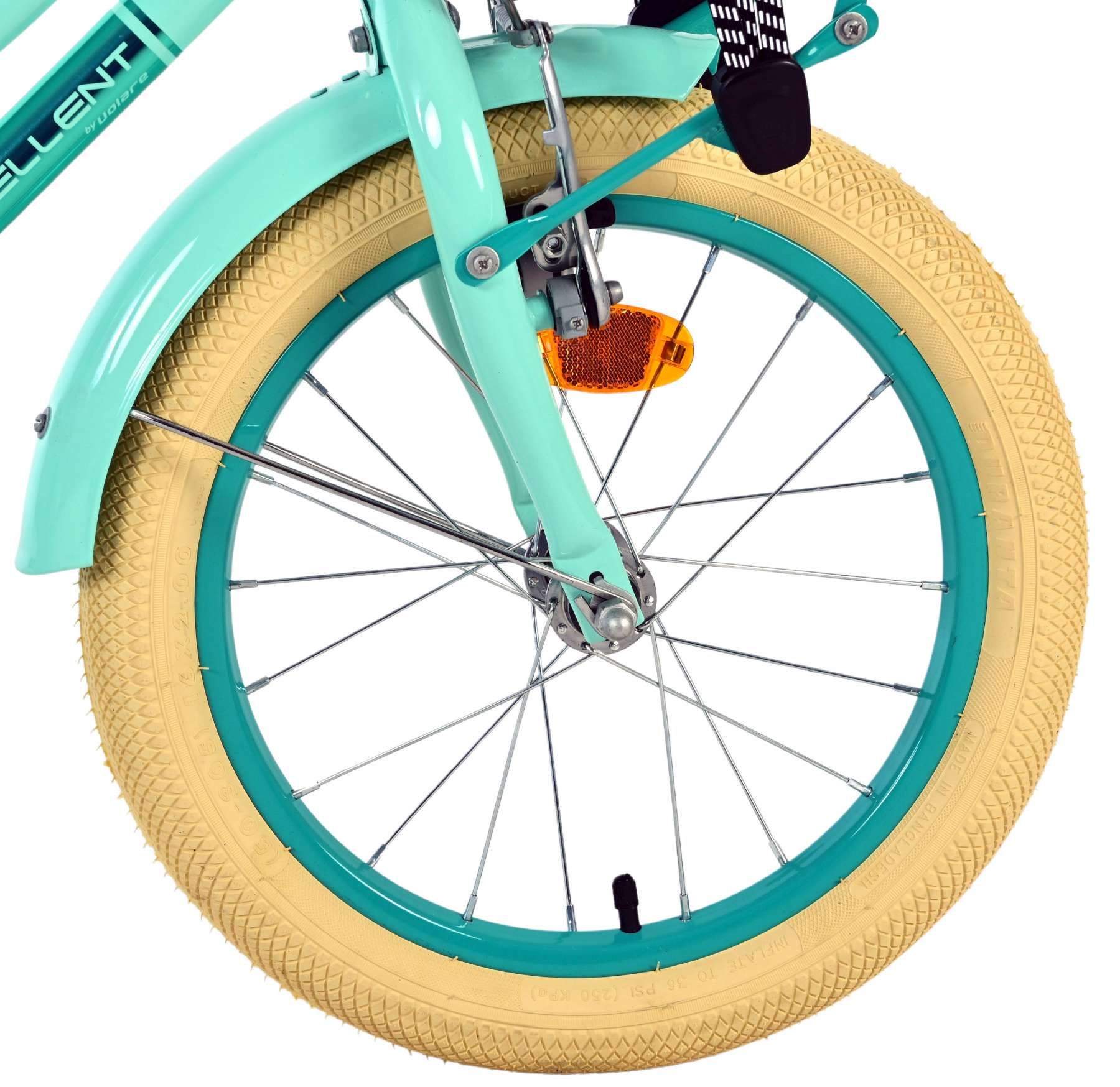 Volare Excellent Kinderfiets - Meisjes - 16 inch - Groen - 95% afgemonteerd 3 Volare Excellent Kinderfiets - Meisjes - 16 inch - Groen - 95% afgemonteerd - Afbeelding 3