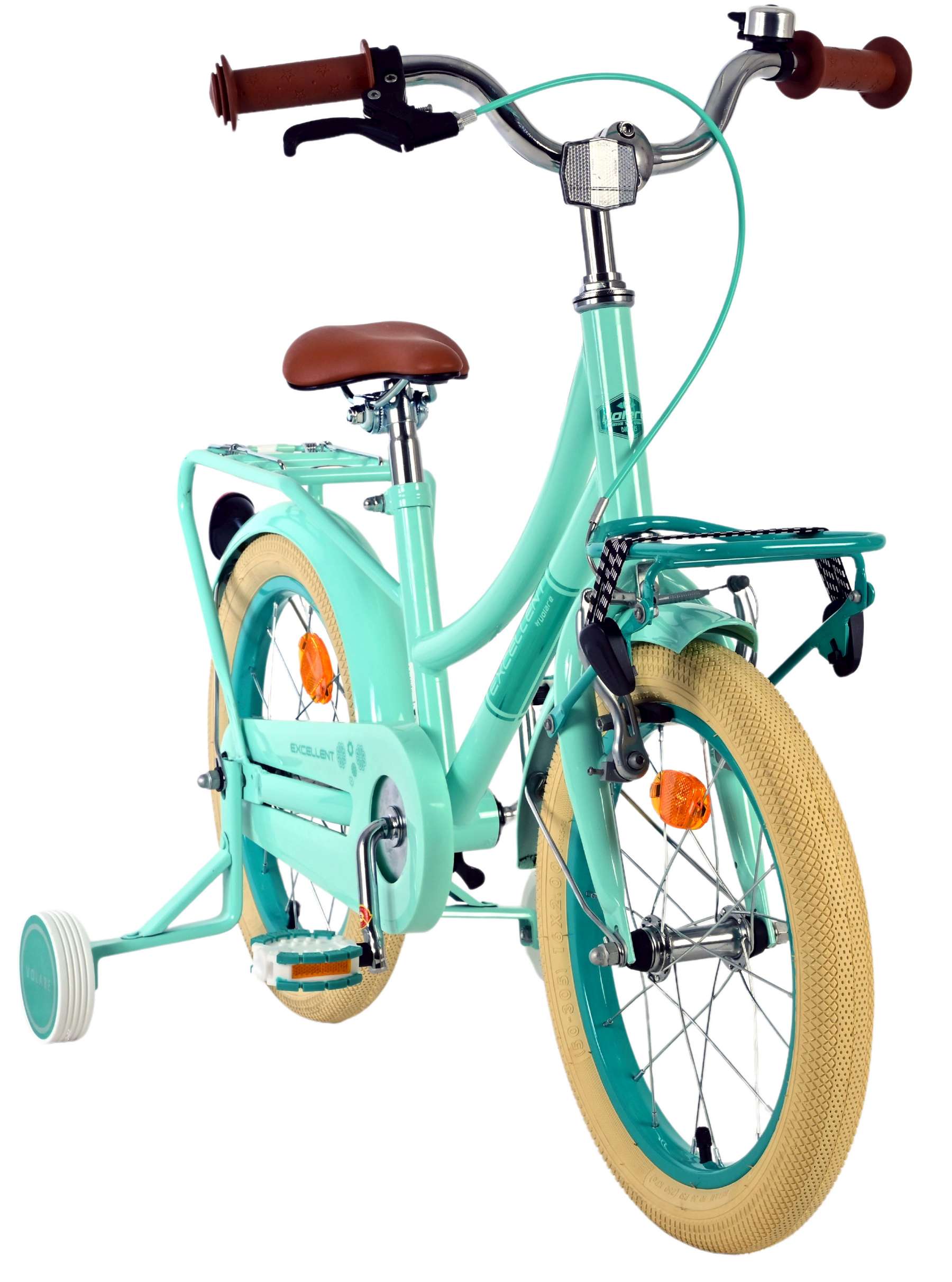 Volare Excellent Kinderfiets - Meisjes - 16 inch - Groen - 95% afgemonteerd 5 Volare Excellent Kinderfiets - Meisjes - 16 inch - Groen - 95% afgemonteerd - Afbeelding 5