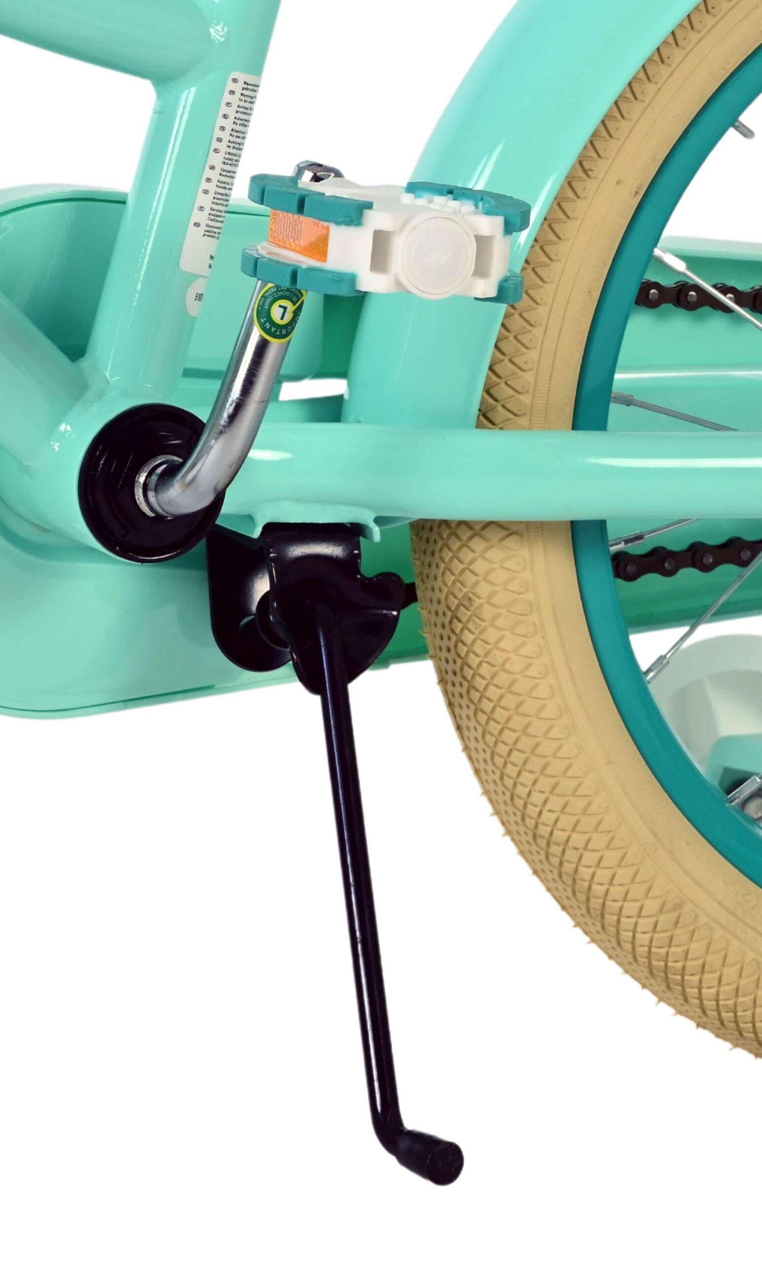 Volare Excellent Kinderfiets - Meisjes - 16 inch - Groen - 95% afgemonteerd 9 Volare Excellent Kinderfiets - Meisjes - 16 inch - Groen - 95% afgemonteerd - Afbeelding 9