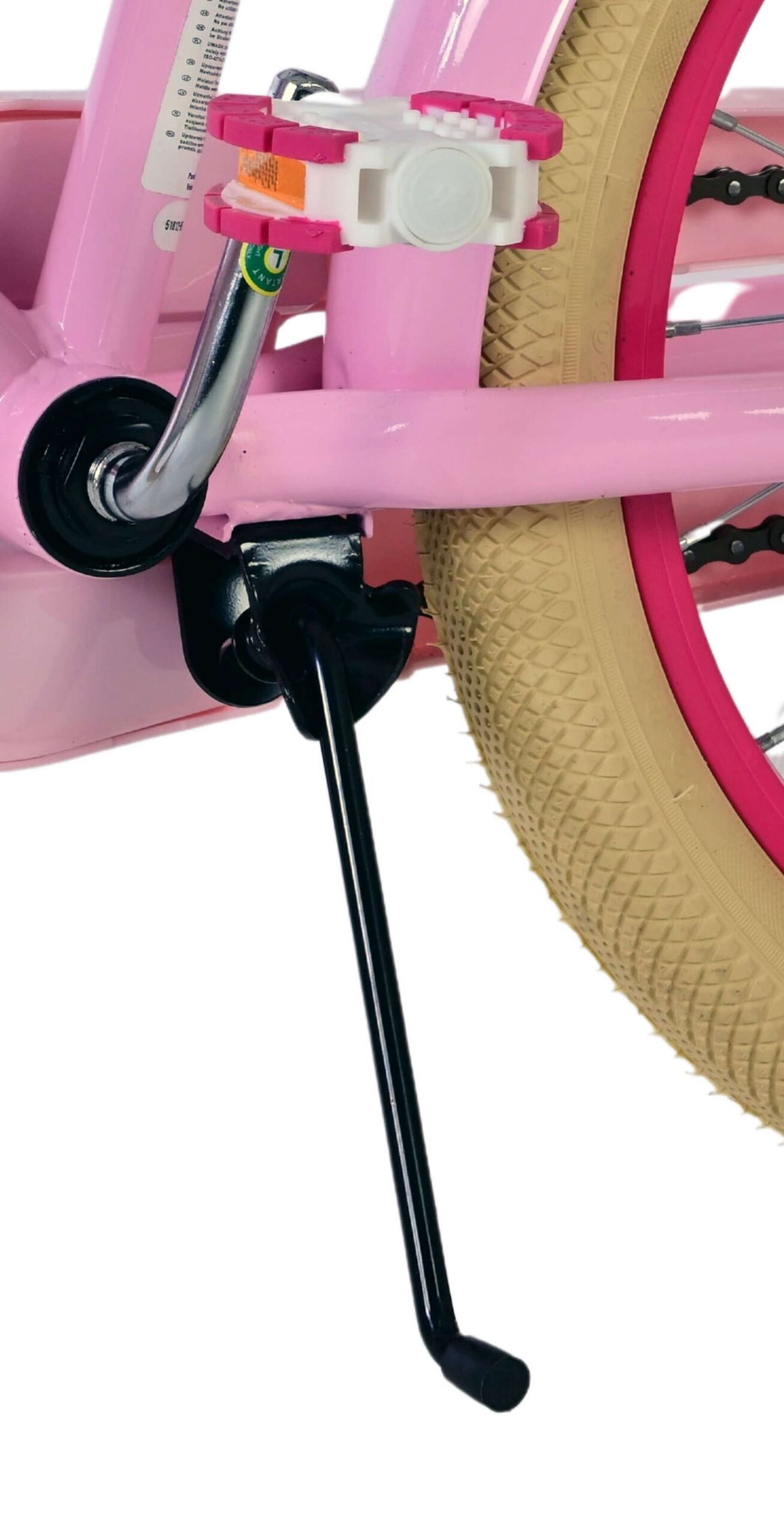 Volare Excellent Kinderfiets - Meisjes -18 inch - Roze - 95% afgemonteerd 9 Volare Excellent Kinderfiets - Meisjes -18 inch - Roze - 95% afgemonteerd - Afbeelding 9