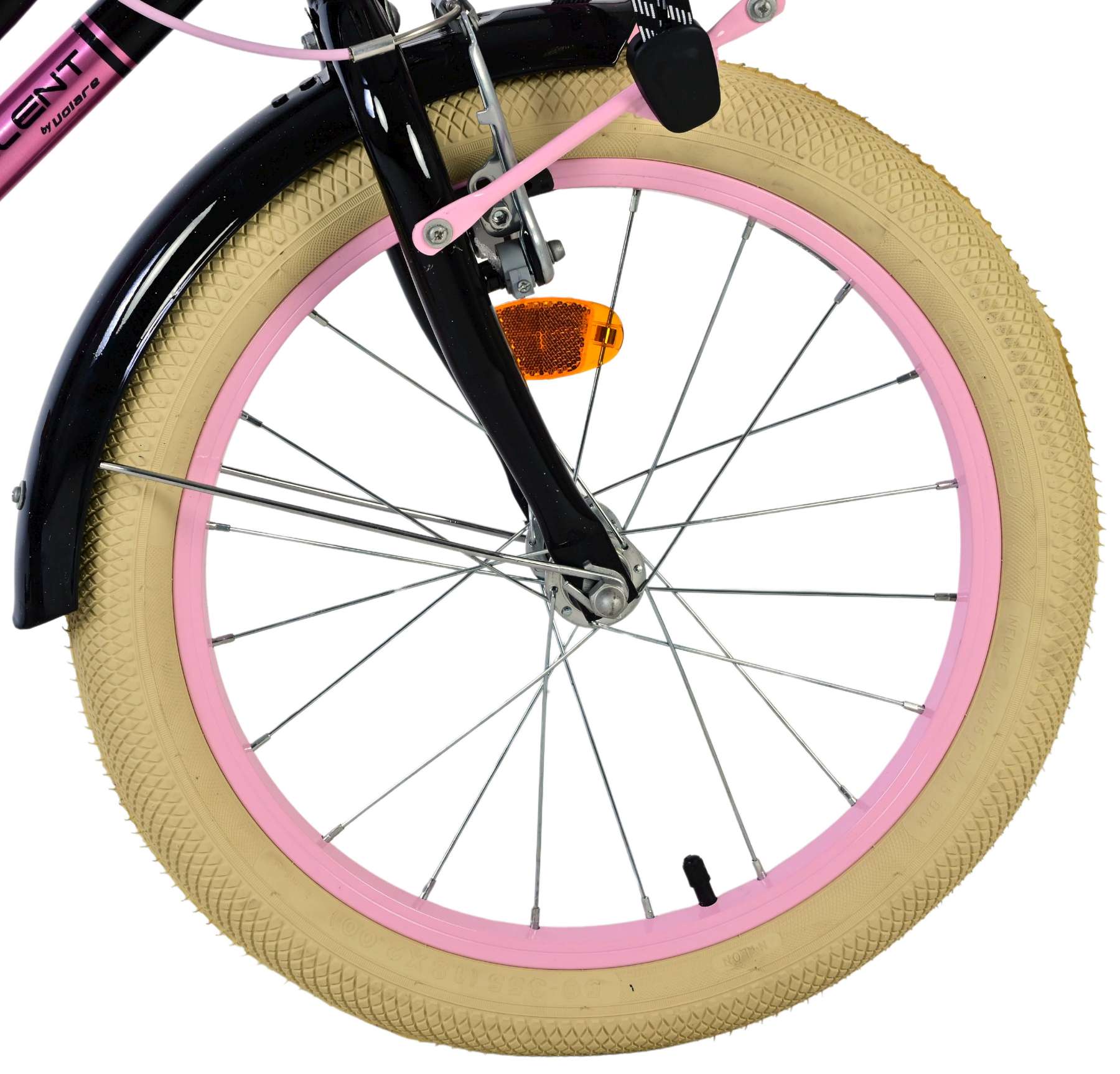 Volare Excellent Kinderfiets - Meisjes - 18 inch - Zwart - 95% afgemonteerd 3 Volare Excellent Kinderfiets - Meisjes - 18 inch - Zwart - 95% afgemonteerd - Afbeelding 3