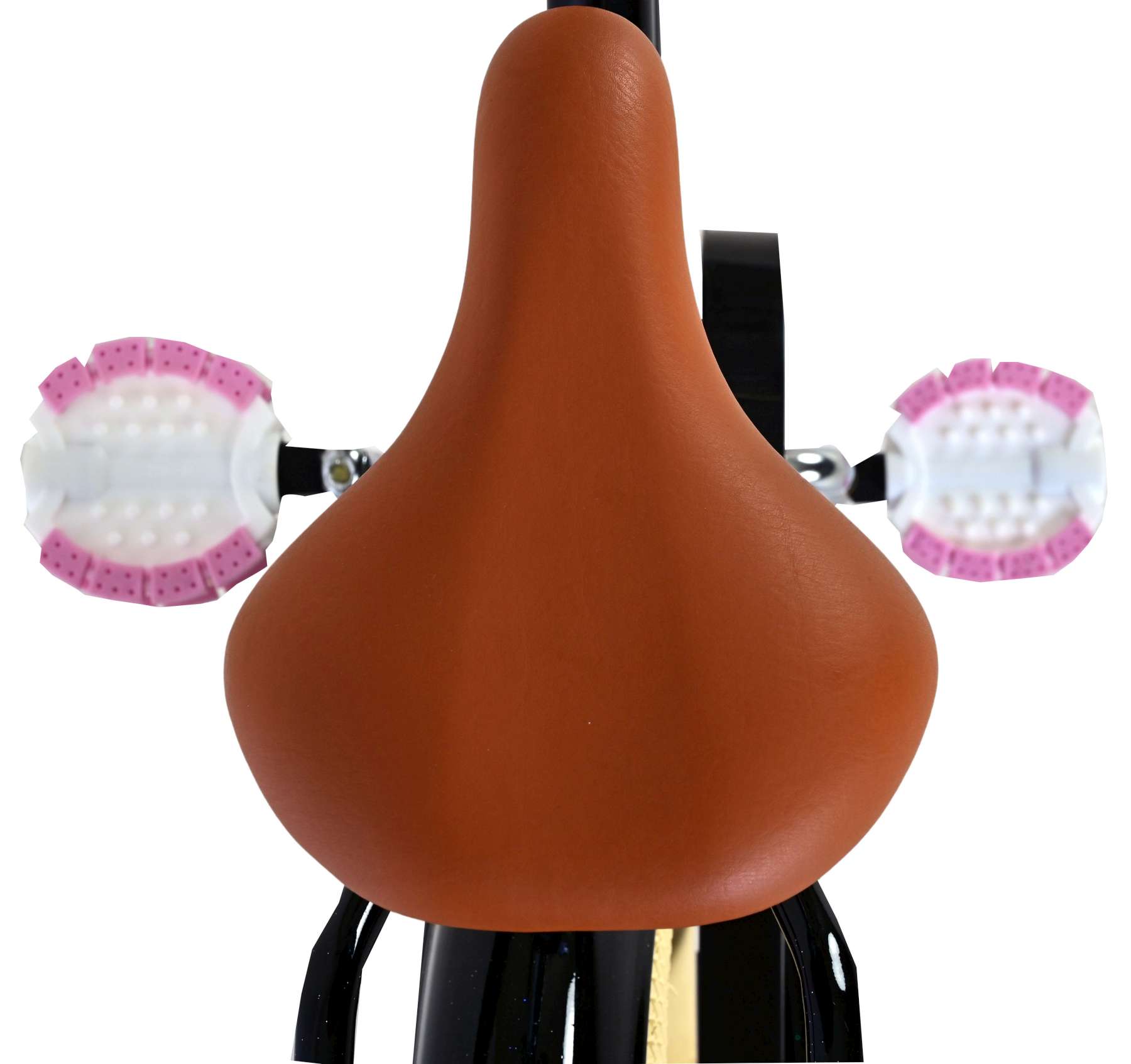 Volare Excellent Kinderfiets - Meisjes - 18 inch - Zwart - 95% afgemonteerd 4 Volare Excellent Kinderfiets - Meisjes - 18 inch - Zwart - 95% afgemonteerd - Afbeelding 4