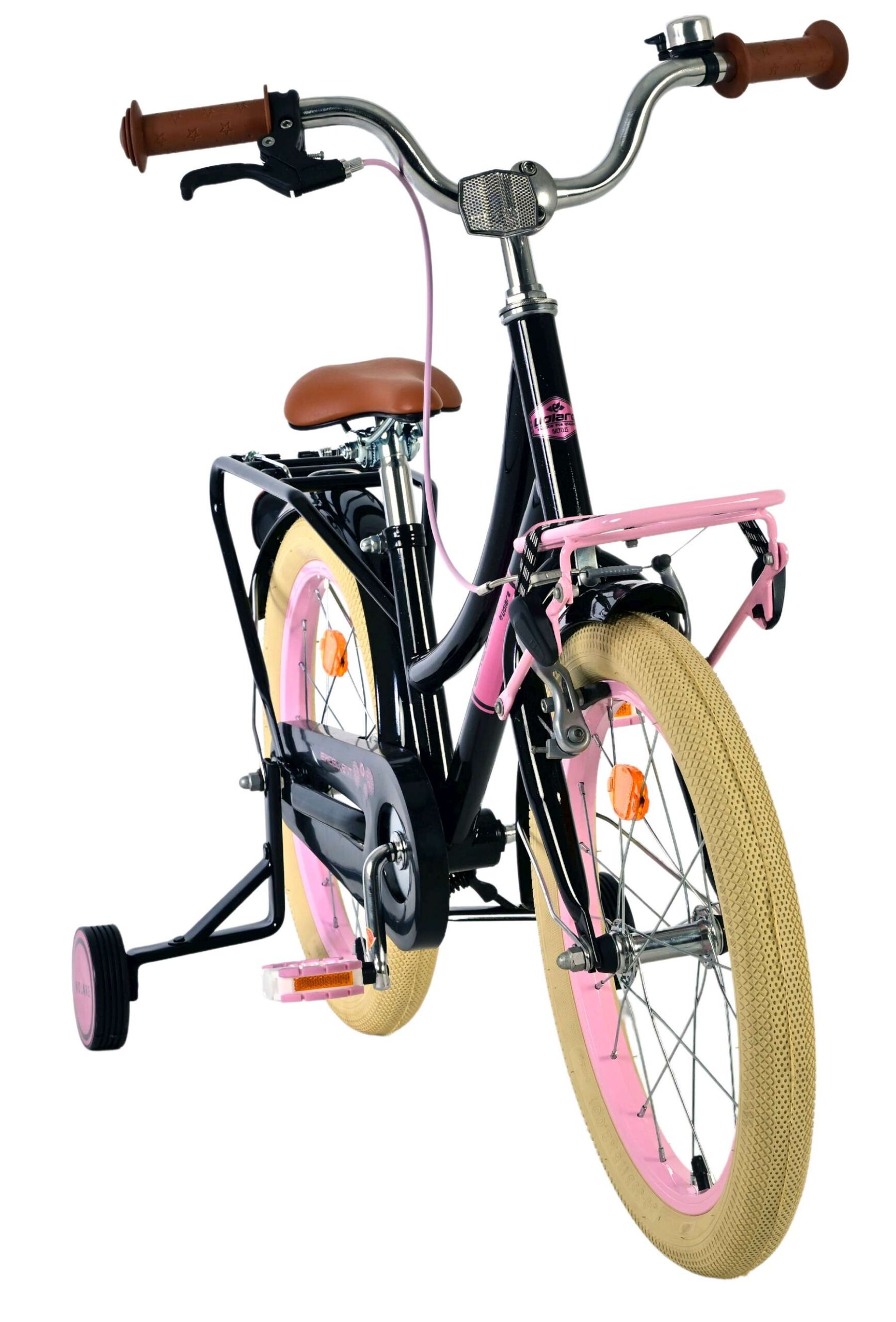 Volare Excellent Kinderfiets - Meisjes - 18 inch - Zwart - 95% afgemonteerd 5 Volare Excellent Kinderfiets - Meisjes - 18 inch - Zwart - 95% afgemonteerd - Afbeelding 5