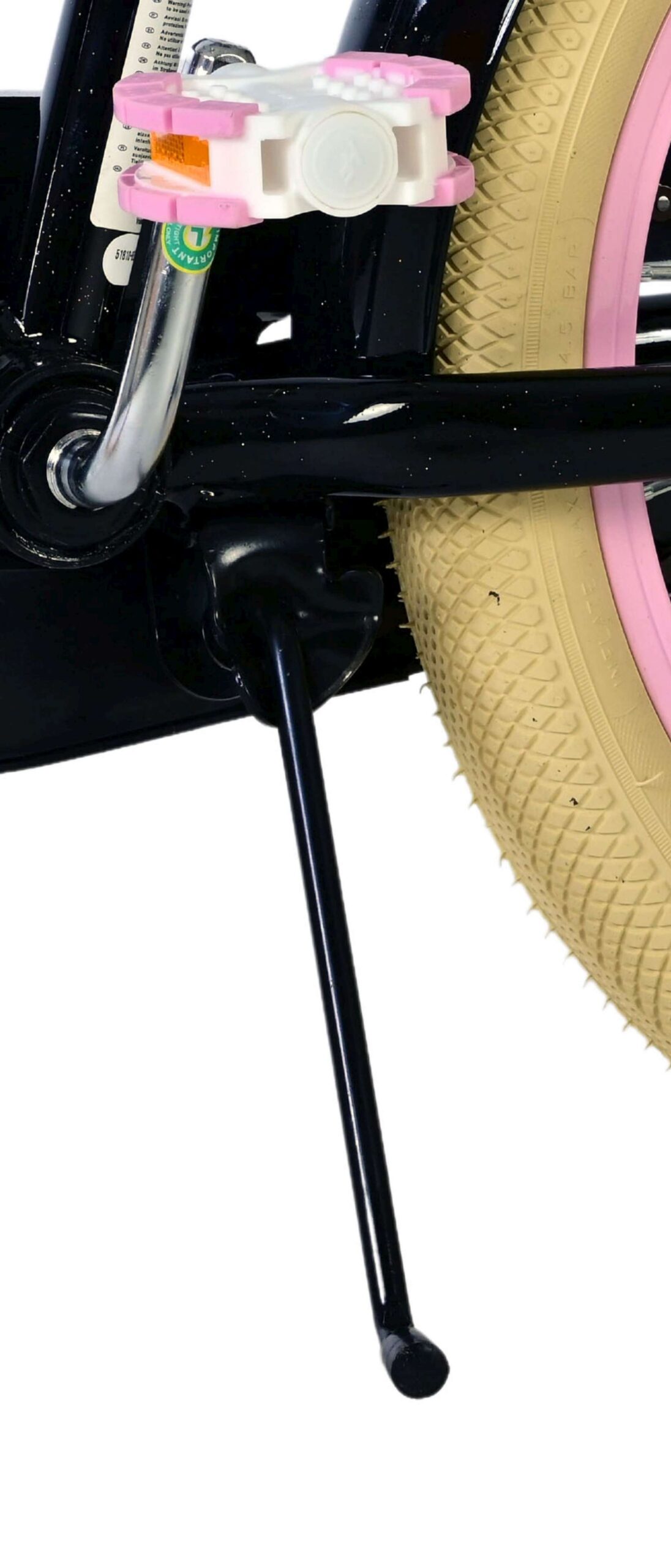 Volare Excellent Kinderfiets - Meisjes - 18 inch - Zwart - 95% afgemonteerd 9 Volare Excellent Kinderfiets - Meisjes - 18 inch - Zwart - 95% afgemonteerd - Afbeelding 9