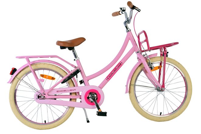 Volare Excellent Kinderfiets - Meisjes - 20 inch - Roze - 3 versnellingen 1 Volare Excellent Kinderfiets - Meisjes - 20 inch - Roze - 3 versnellingen
