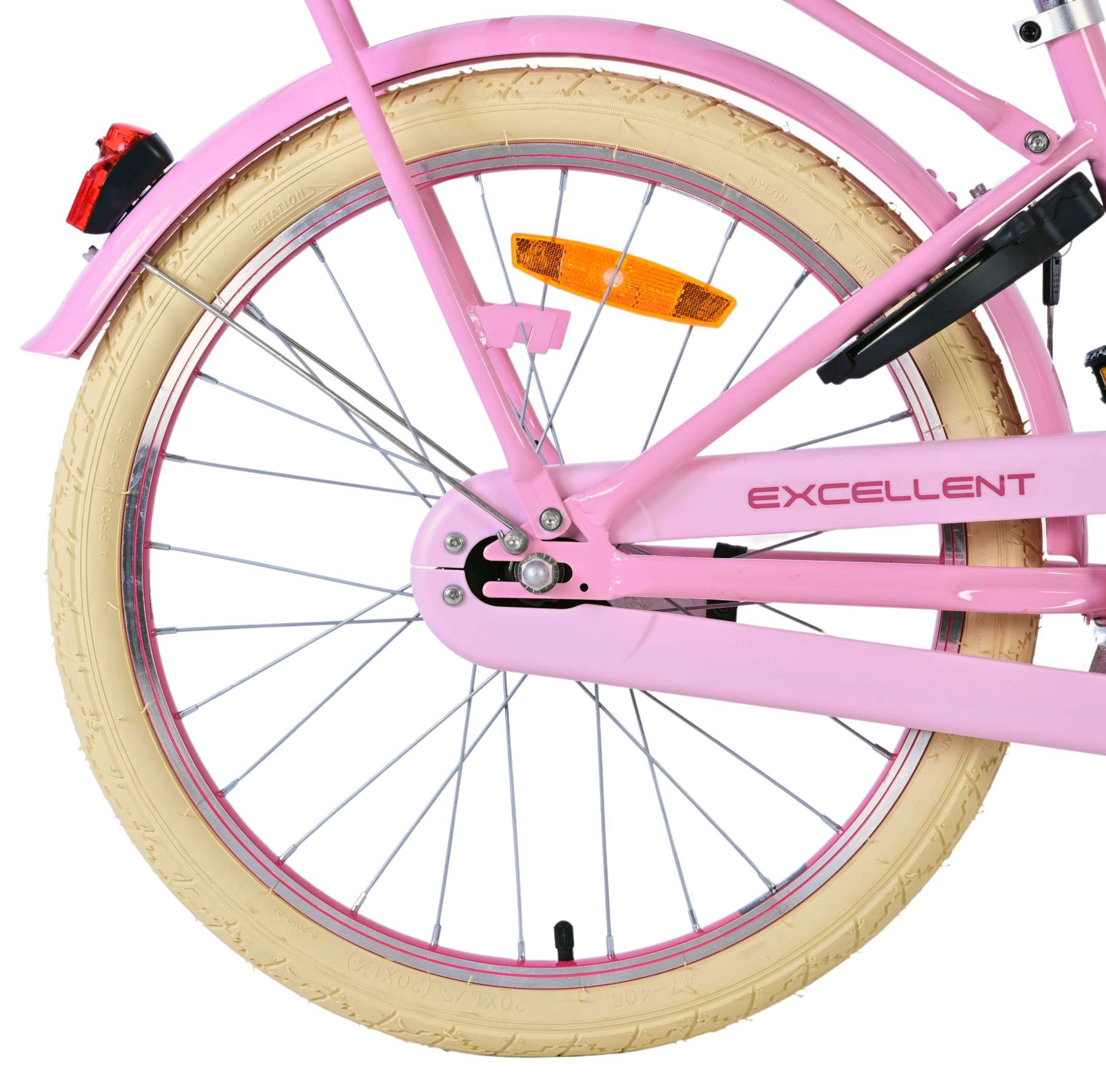 Volare Excellent Kinderfiets - Meisjes - 20 inch - Roze 8 Volare Excellent Kinderfiets - Meisjes - 20 inch - Roze - Afbeelding 8