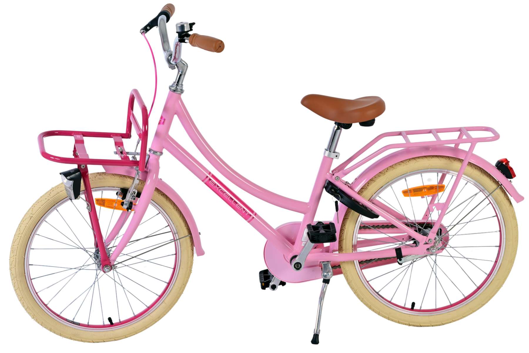 Volare Excellent Kinderfiets - Meisjes - 20 inch - Roze - 3 versnellingen 8 Volare Excellent Kinderfiets - Meisjes - 20 inch - Roze - 3 versnellingen - Afbeelding 8