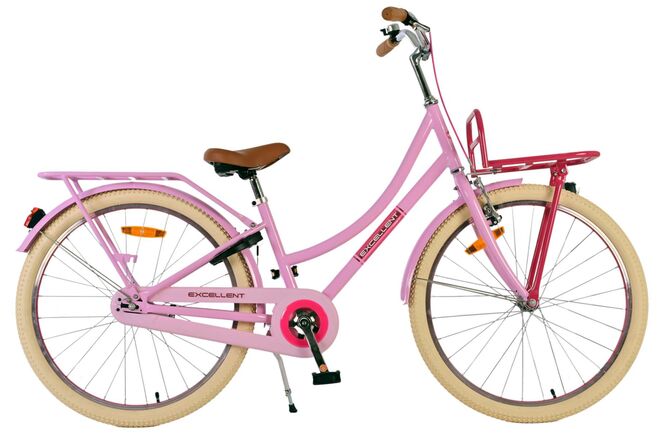 Volare Excellent Kinderfiets - Meisjes - 24 inch - Roze 1 Volare Excellent Kinderfiets - Meisjes - 24 inch - Roze