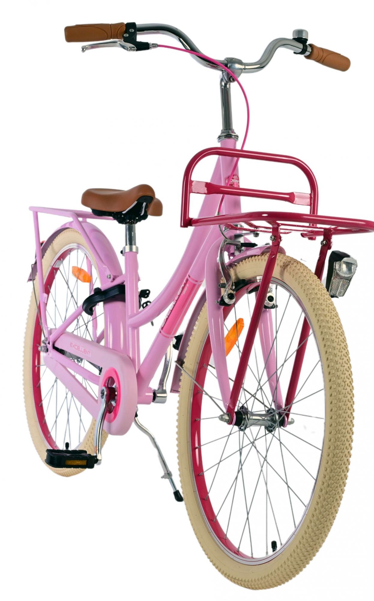 Volare Excellent Kinderfiets - Meisjes - 24 inch - Roze 7 Volare Excellent Kinderfiets - Meisjes - 24 inch - Roze - Afbeelding 7