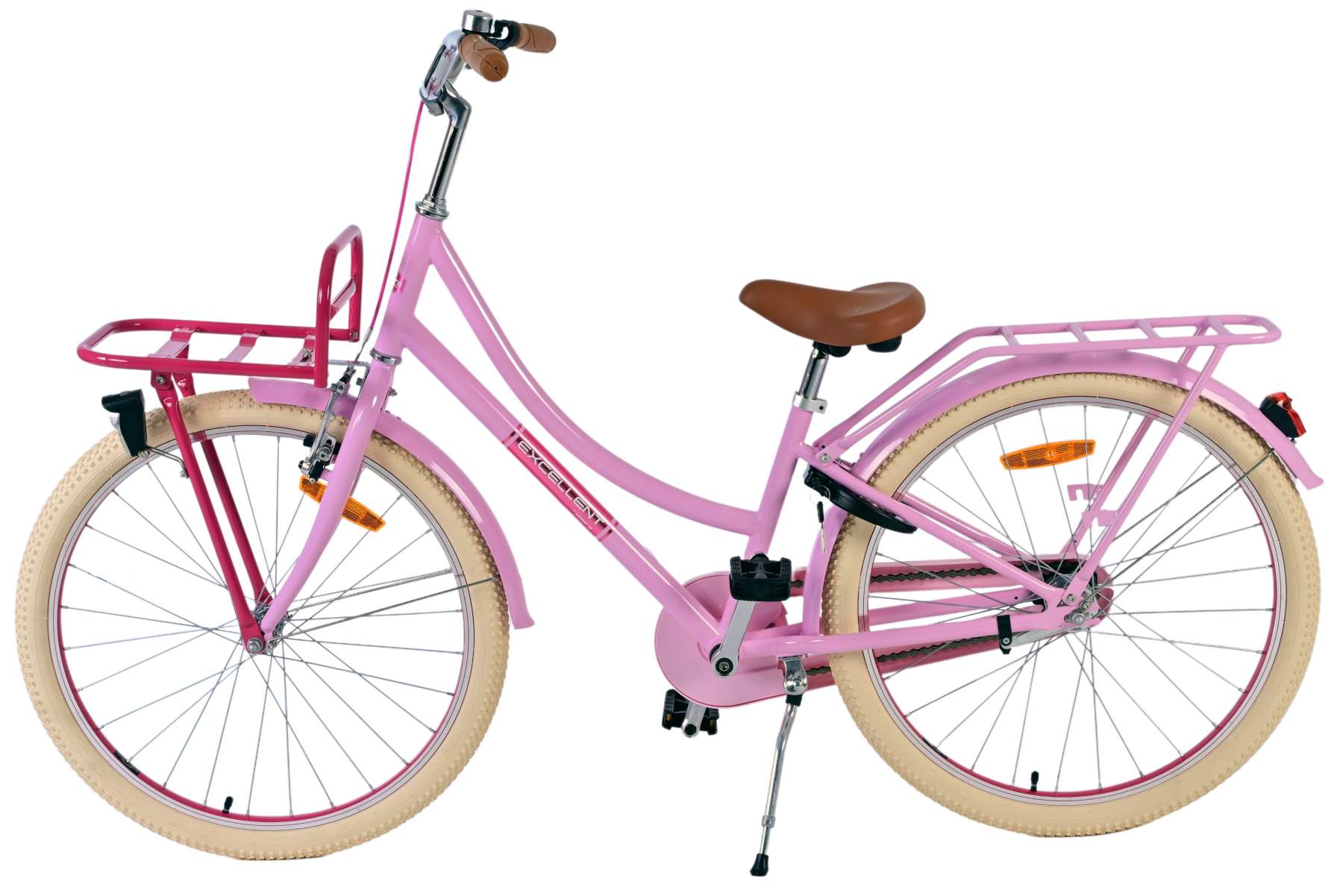 Volare Excellent Kinderfiets - Meisjes - 24 inch - Roze 5 Volare Excellent Kinderfiets - Meisjes - 24 inch - Roze - Afbeelding 5