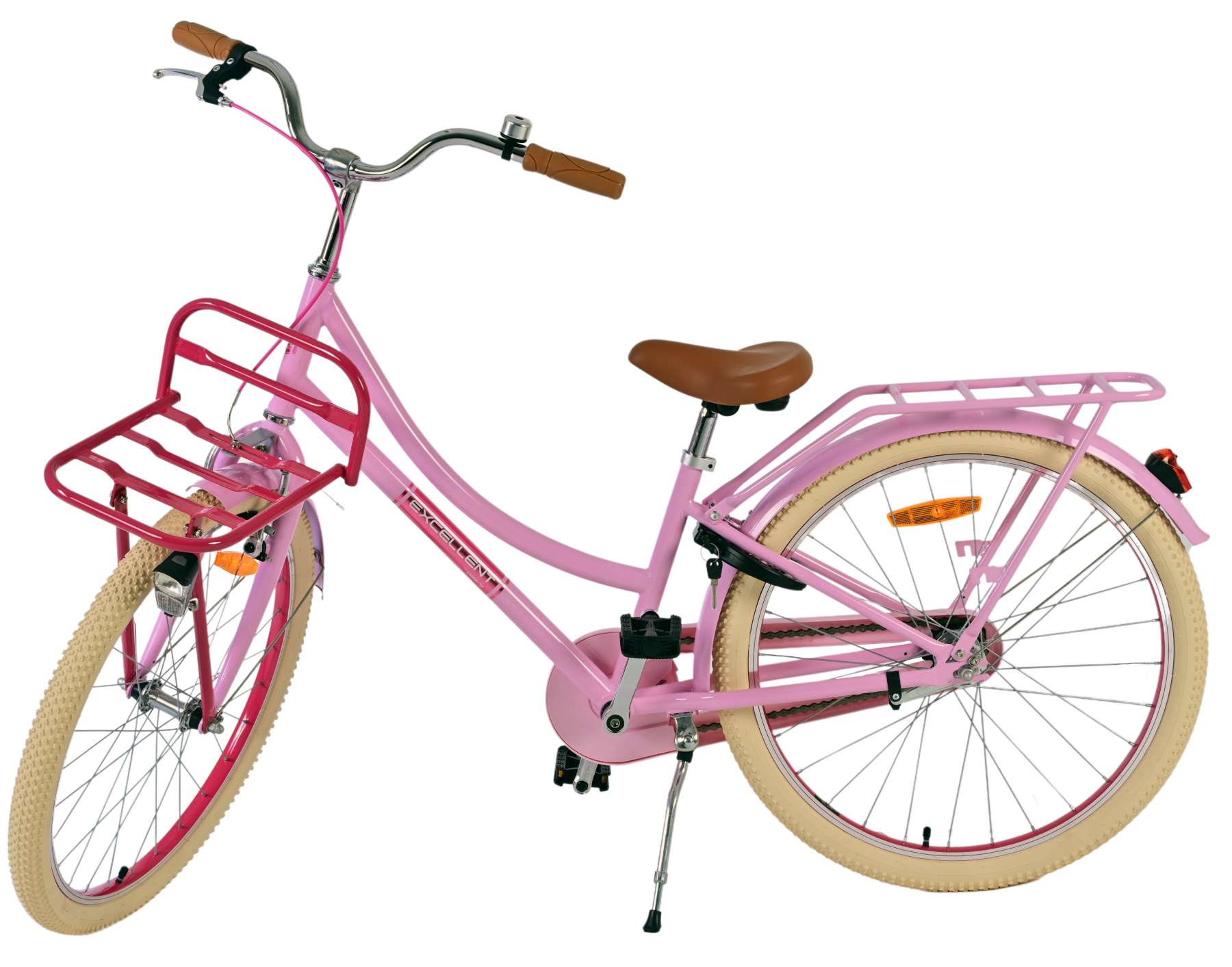 Volare Excellent Kinderfiets - Meisjes - 24 inch - Roze 4 Volare Excellent Kinderfiets - Meisjes - 24 inch - Roze - Afbeelding 4