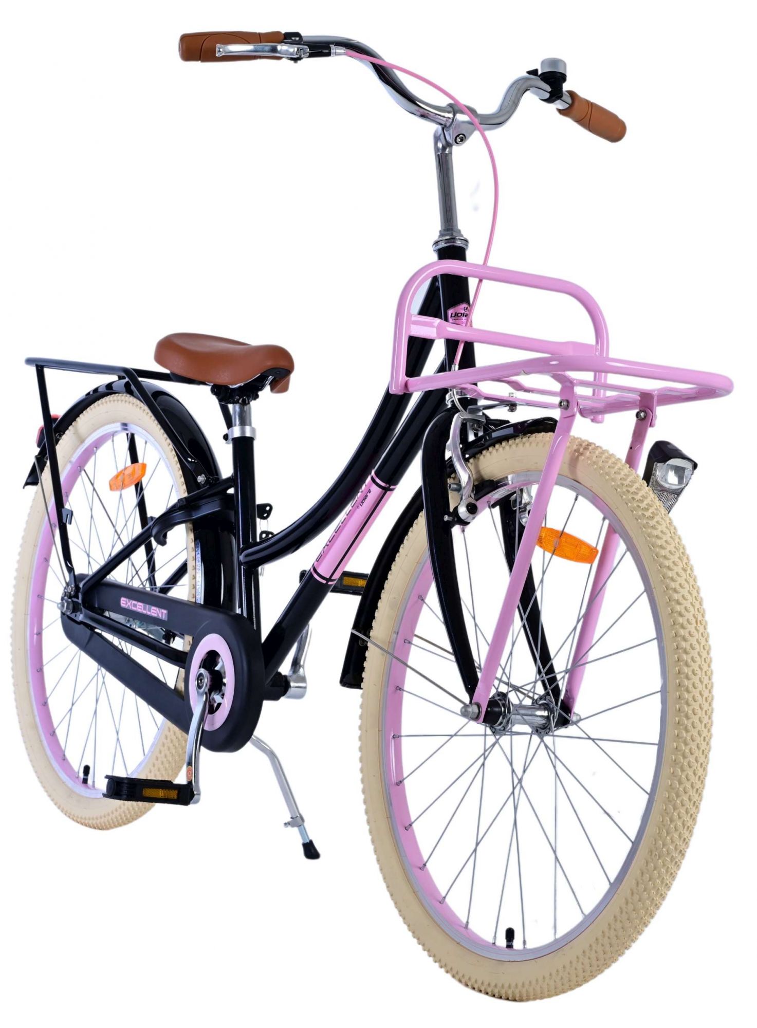 Volare Excellent Kinderfiets - Meisjes - 24 inch - Zwart 7 Volare Excellent Kinderfiets - Meisjes - 24 inch - Zwart - Afbeelding 7