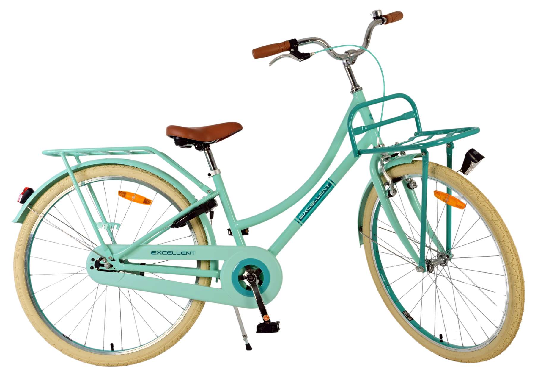 Volare Excellent Kinderfiets - Meisjes - 26 inch - Groen 2 Volare Excellent Kinderfiets - Meisjes - 26 inch - Groen - Afbeelding 2