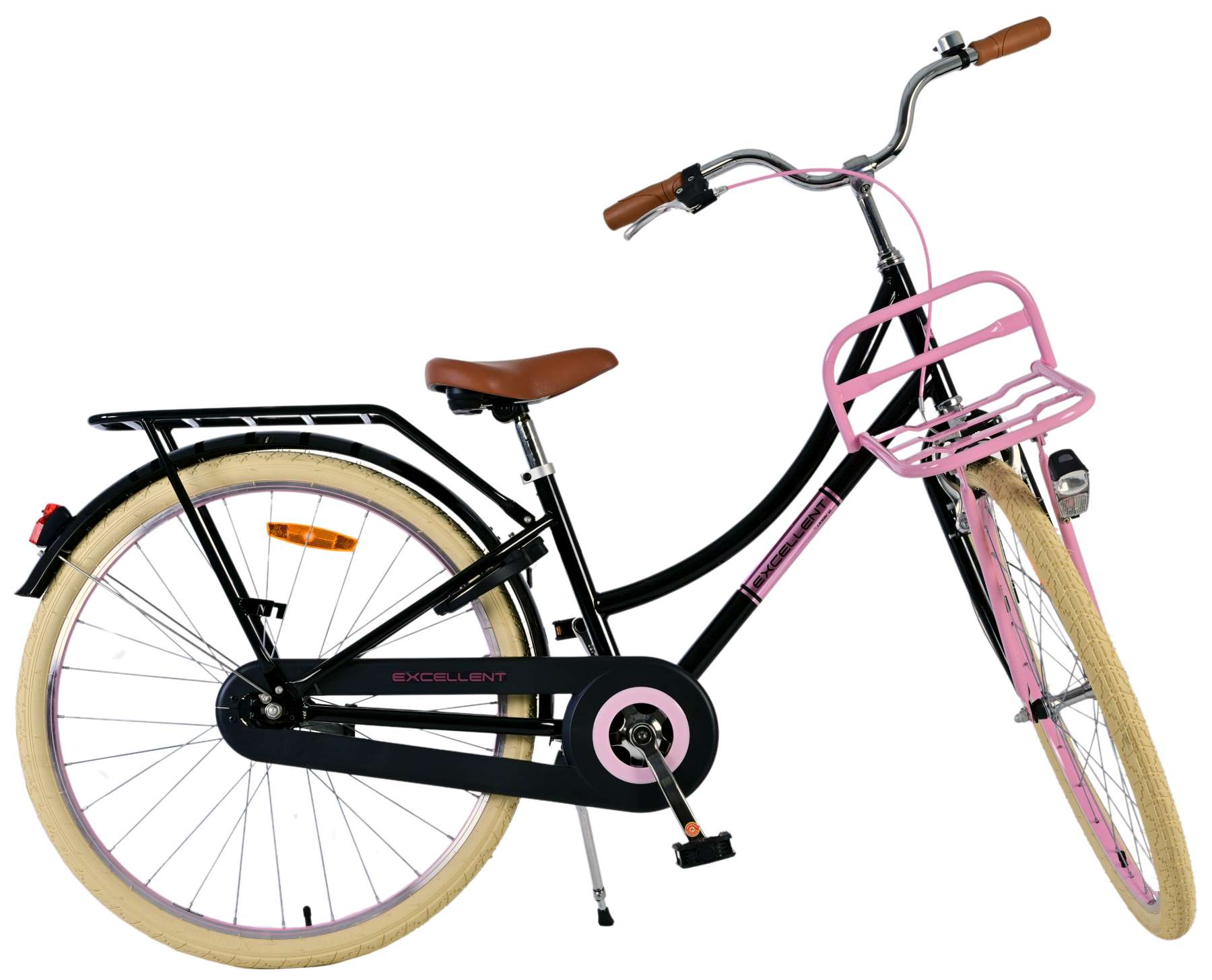 Volare Excellent Kinderfiets - Meisjes - 26 inch - Zwart 2 Volare Excellent Kinderfiets - Meisjes - 26 inch - Zwart - Afbeelding 2