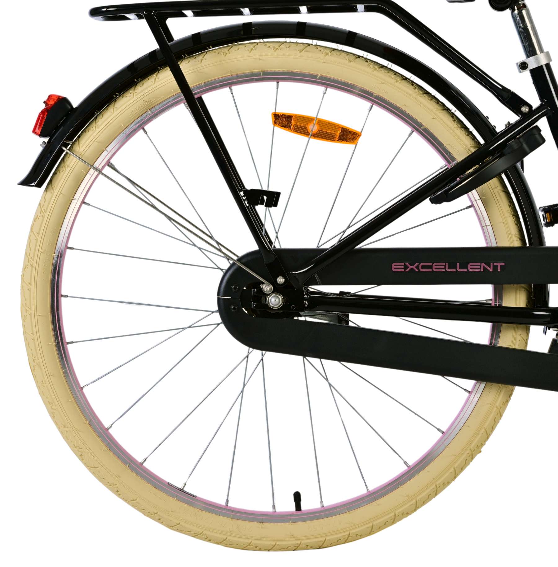 Volare Excellent Kinderfiets - Meisjes - 26 inch - Zwart 10 Volare Excellent Kinderfiets - Meisjes - 26 inch - Zwart - Afbeelding 10