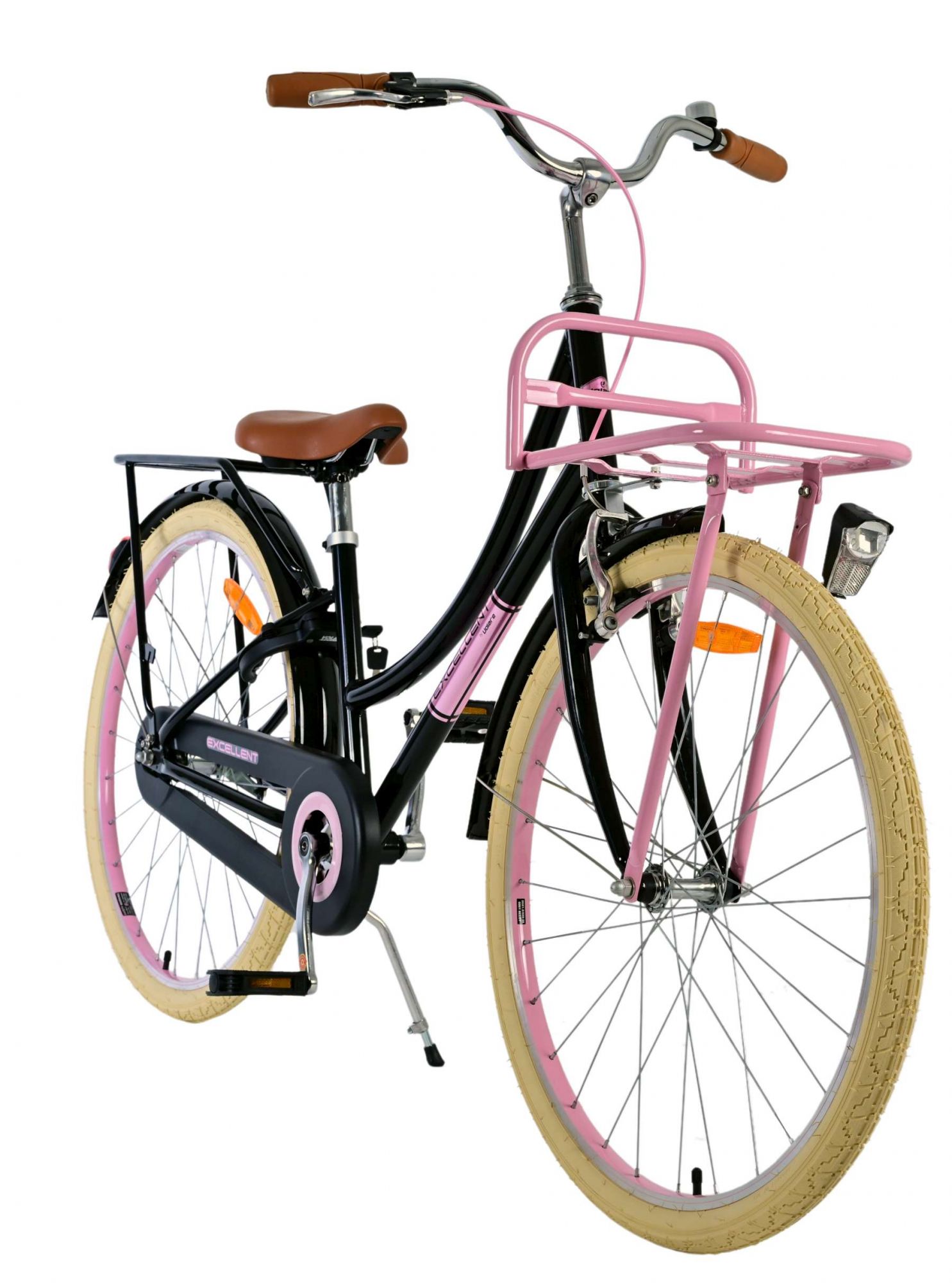 Volare Excellent Kinderfiets - Meisjes - 26 inch - Zwart 7 Volare Excellent Kinderfiets - Meisjes - 26 inch - Zwart - Afbeelding 7