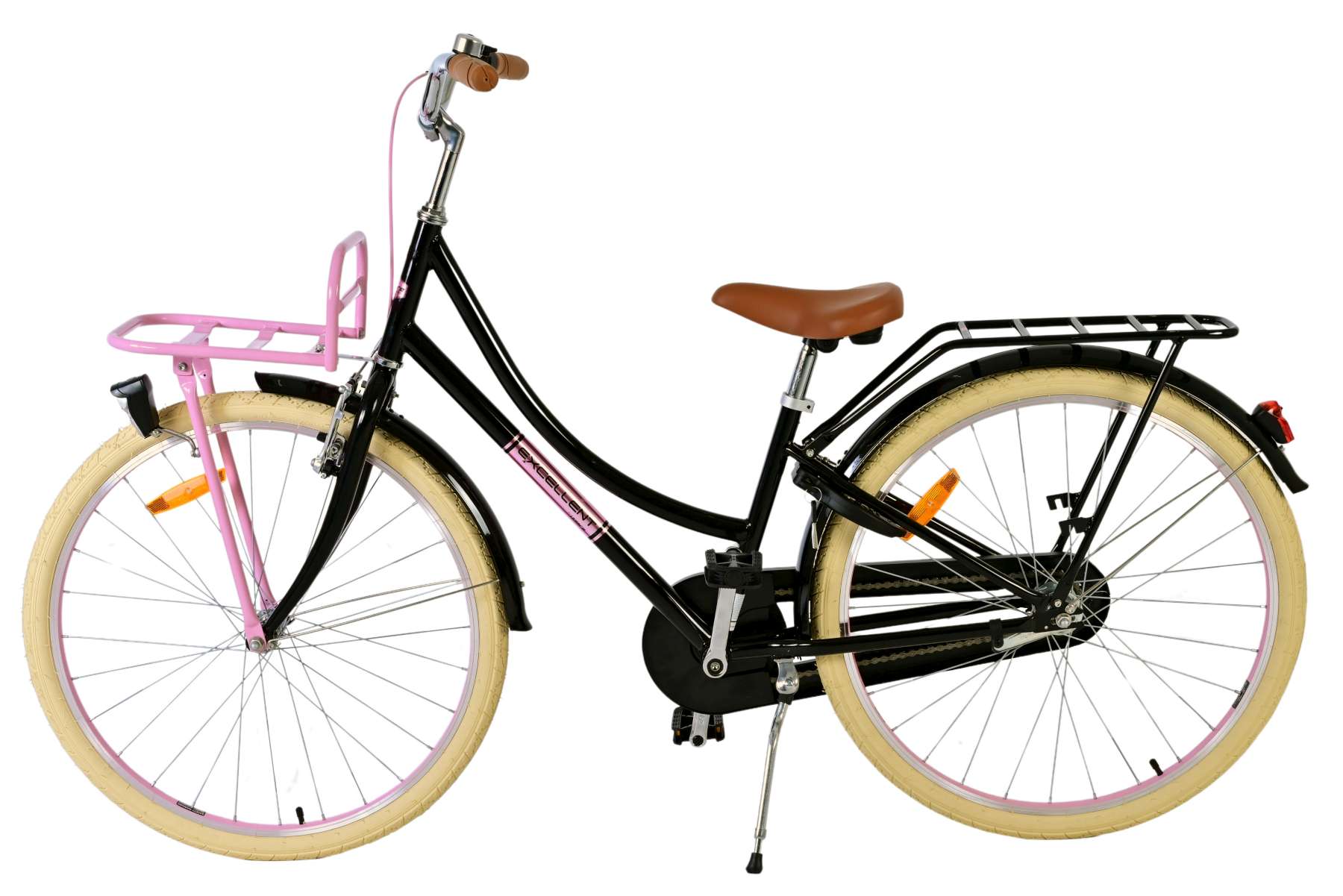 Volare Excellent Kinderfiets - Meisjes - 26 inch - Zwart 5 Volare Excellent Kinderfiets - Meisjes - 26 inch - Zwart - Afbeelding 5