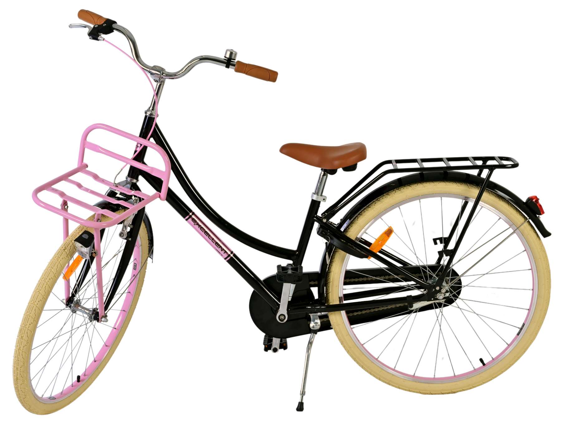 Volare Excellent Kinderfiets - Meisjes - 26 inch - Zwart 4 Volare Excellent Kinderfiets - Meisjes - 26 inch - Zwart - Afbeelding 4
