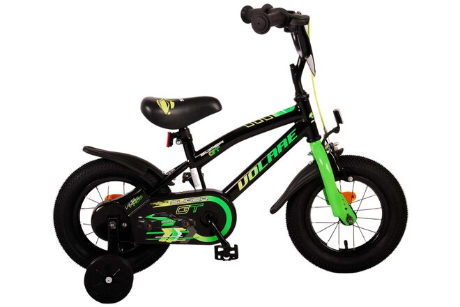 Volare Super GT Kinderfiets - Jongens - 12 inch - Groen 1 Volare Super GT Kinderfiets - Jongens - 12 inch - Groen