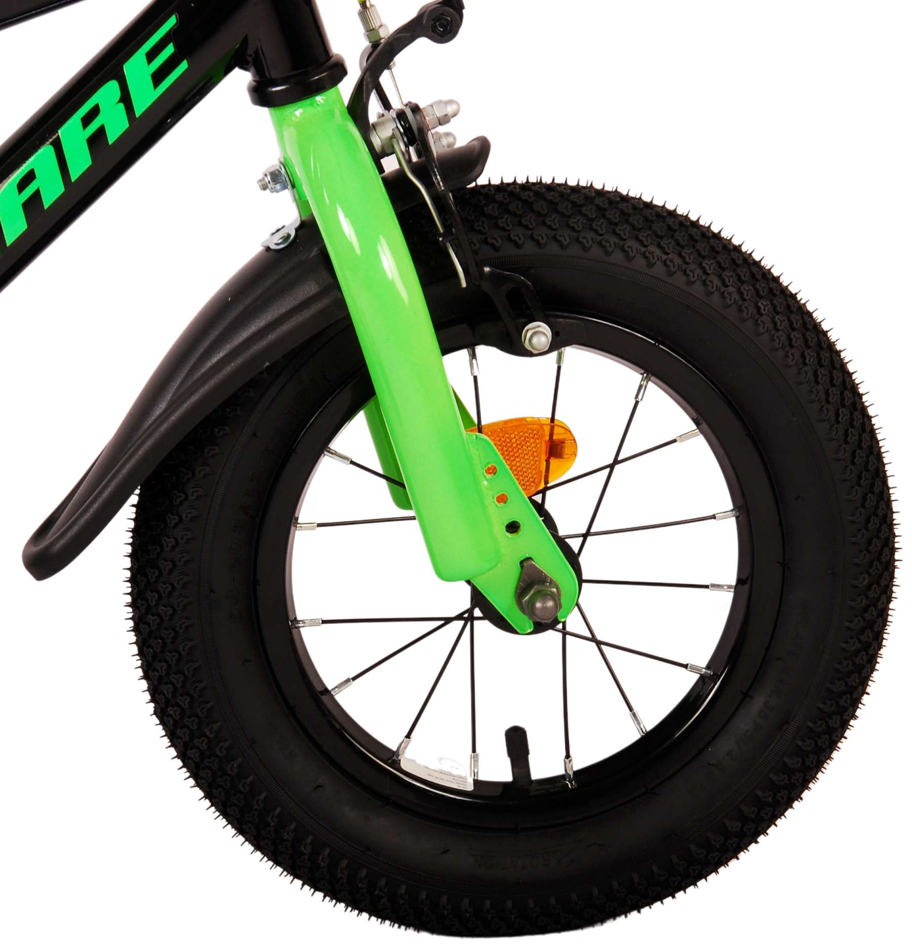 Volare Super GT Kinderfiets - Jongens - 12 inch - Groen 5 Volare Super GT Kinderfiets - Jongens - 12 inch - Groen - Afbeelding 5