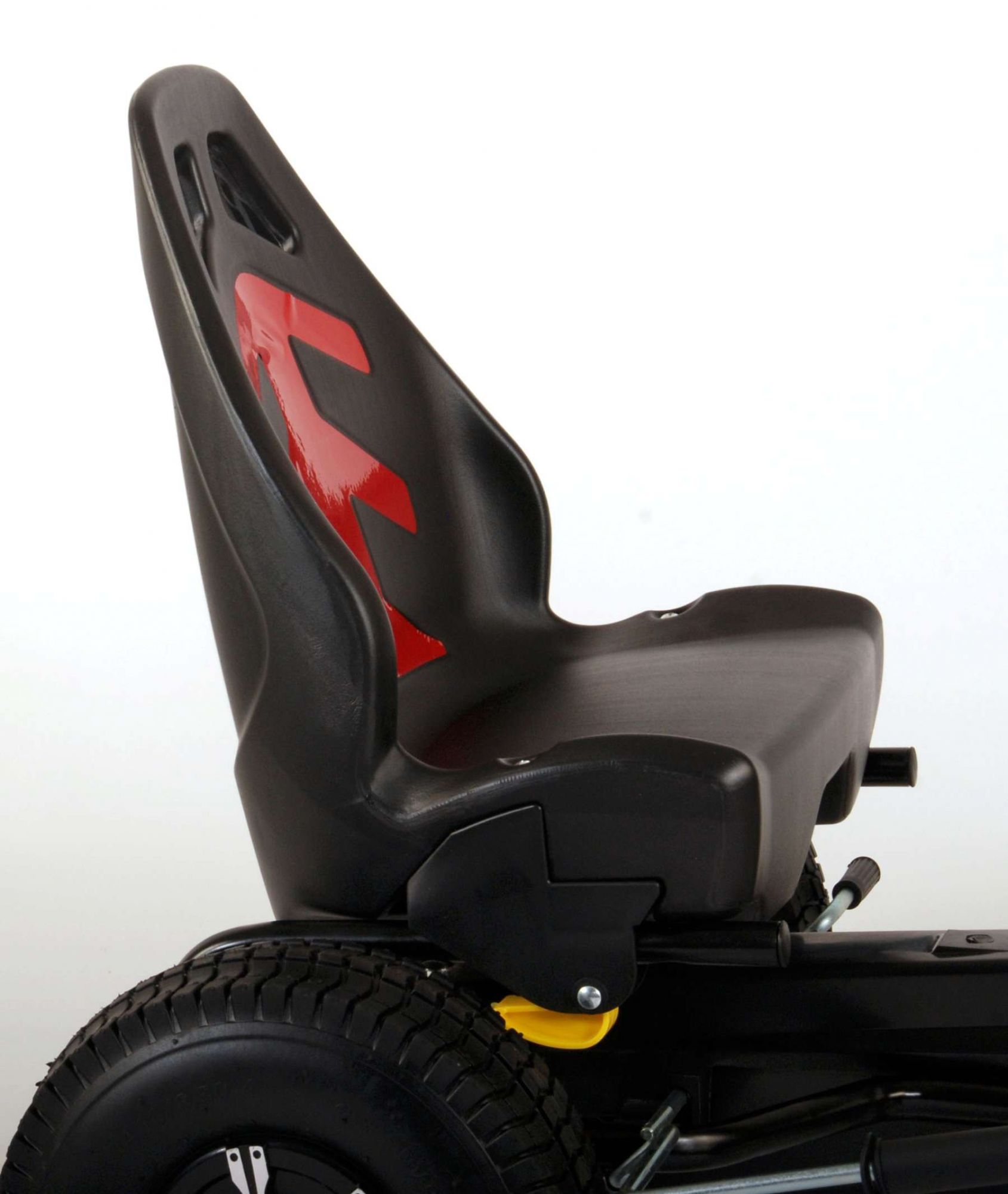 Volare Go Kart Racing Car - Jongens - Groot - Luchtbanden - Zwart 6 Volare Go Kart Racing Car - Jongens - Groot - Luchtbanden - Zwart - Afbeelding 6