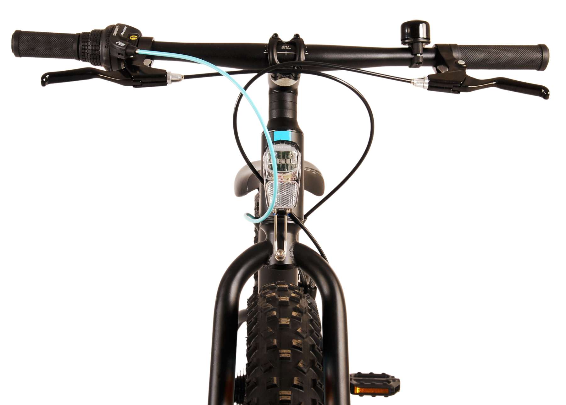 Volare Gradient Kinderfiets – Jongens – 26 inch – Zwart Blauw – 7 speed – Prime Collection 7 Volare Gradient Kinderfiets – Jongens – 26 inch – Zwart Blauw – 7 speed – Prime Collection - Afbeelding 7