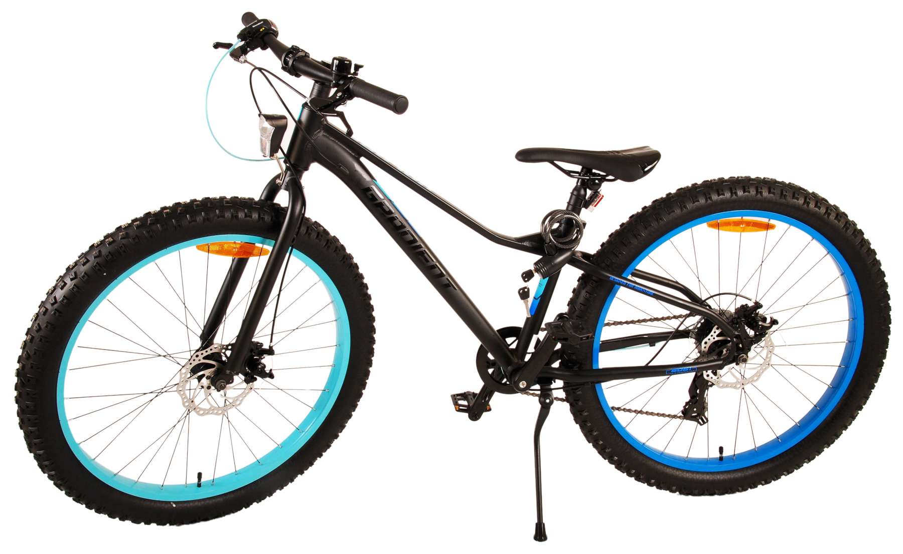 Volare Gradient Kinderfiets – Jongens – 26 inch – Zwart Blauw – 7 speed – Prime Collection 5 Volare Gradient Kinderfiets – Jongens – 26 inch – Zwart Blauw – 7 speed – Prime Collection - Afbeelding 5