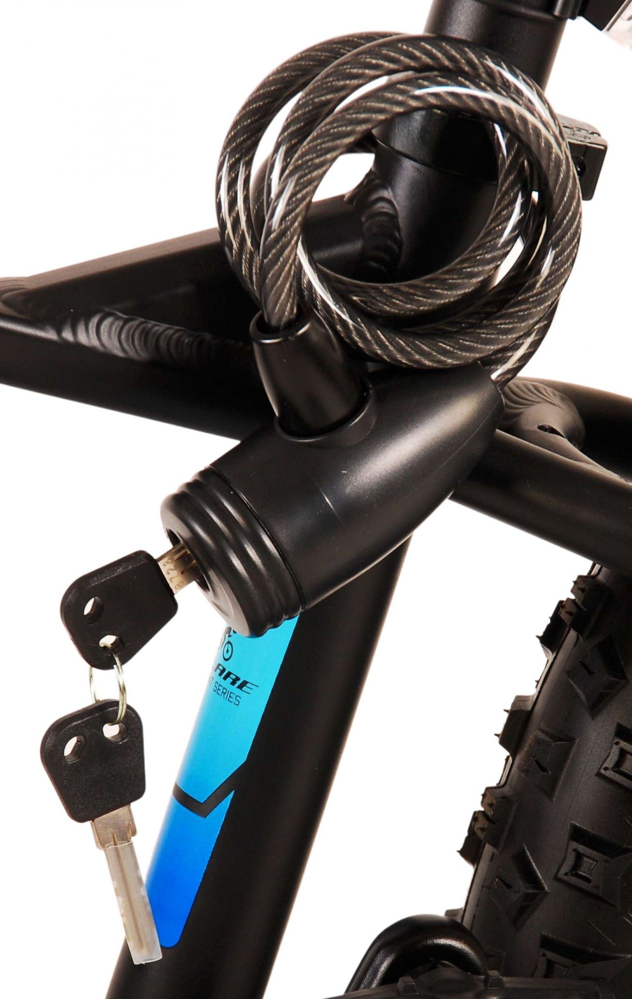 Volare Gradient Kinderfiets – Jongens – 26 inch – Zwart Blauw – 7 speed – Prime Collection 3 Volare Gradient Kinderfiets – Jongens – 26 inch – Zwart Blauw – 7 speed – Prime Collection - Afbeelding 3