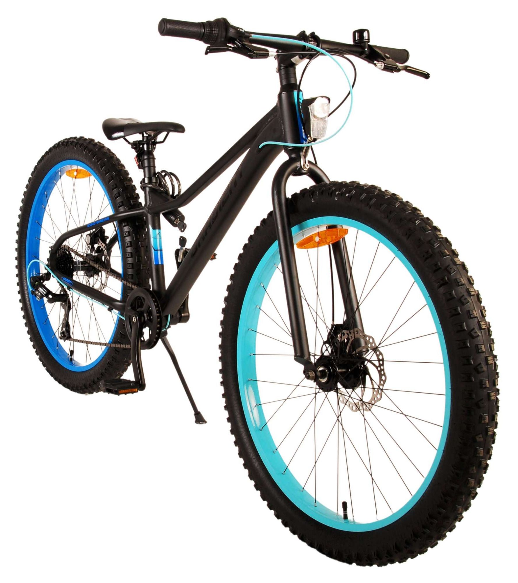 Volare Gradient Kinderfiets – Jongens – 26 inch – Zwart Blauw – 7 speed – Prime Collection 9 Volare Gradient Kinderfiets – Jongens – 26 inch – Zwart Blauw – 7 speed – Prime Collection - Afbeelding 9