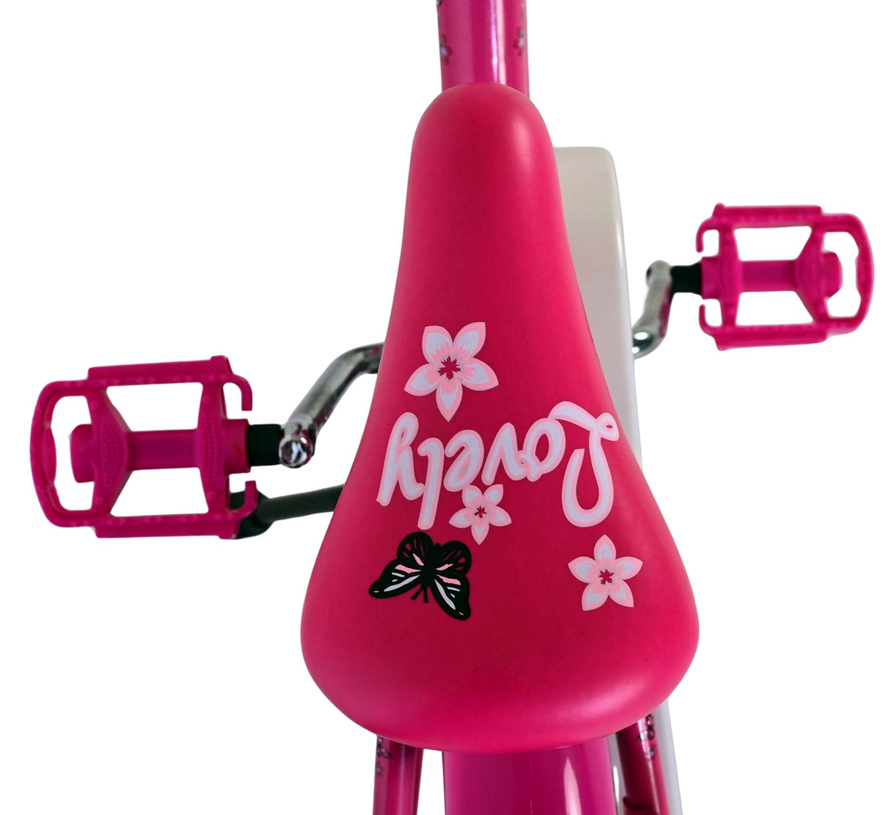 Volare Lovely Kinderfiets - Meisjes - 18 inch - Roze Wit 4 Volare Lovely Kinderfiets - Meisjes - 18 inch - Roze Wit - Afbeelding 4