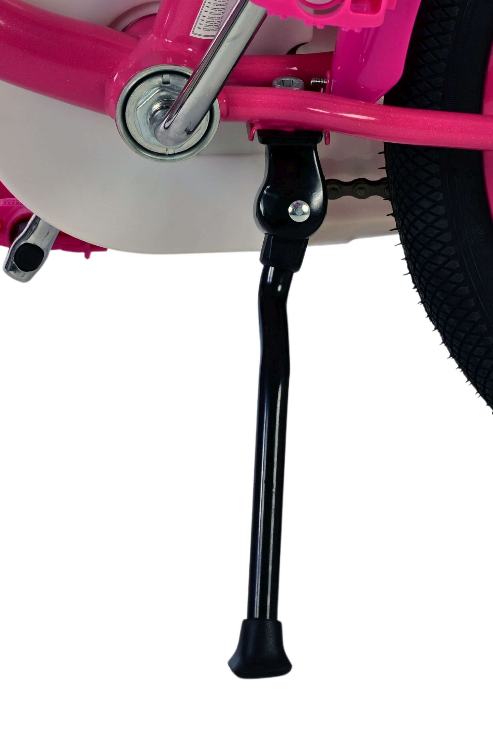 Volare Lovely Kinderfiets - Meisjes - 18 inch - Roze Wit 9 Volare Lovely Kinderfiets - Meisjes - 18 inch - Roze Wit - Afbeelding 9