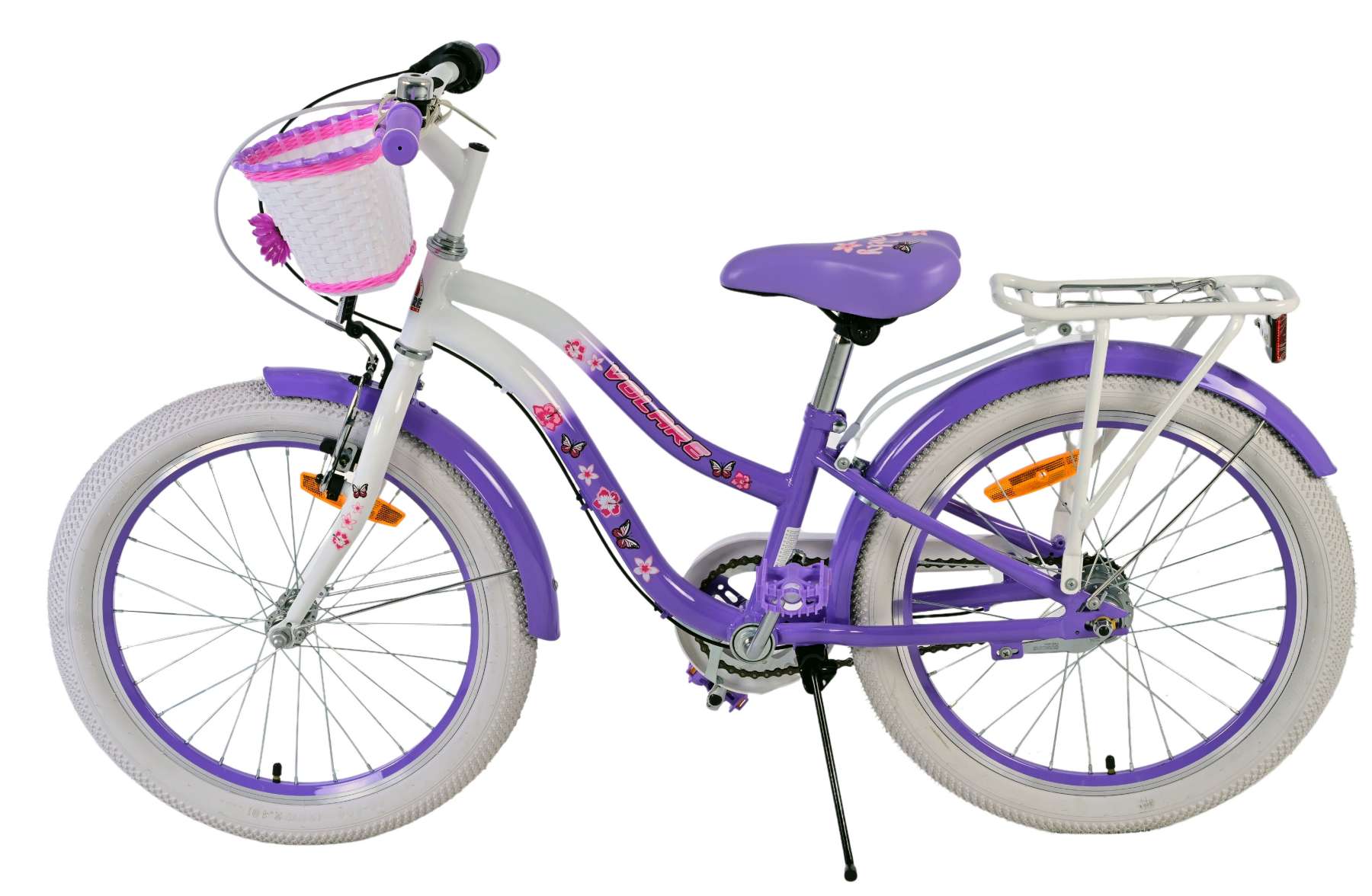 Volare Lovely Kinderfiets - Meisjes - 20 inch - Paars - 3 versnellingen 10 Volare Lovely Kinderfiets - Meisjes - 20 inch - Paars - 3 versnellingen - Afbeelding 10