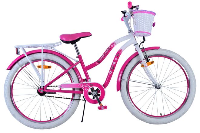 Volare Lovely Kinderfiets - Meisjes - 24 inch - Roze 1 Volare Lovely Kinderfiets - Meisjes - 24 inch - Roze
