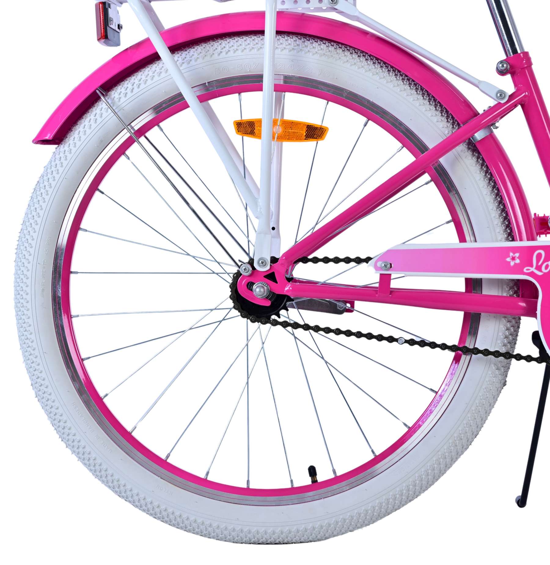 Volare Lovely Kinderfiets - Meisjes - 24 inch - Roze 9 Volare Lovely Kinderfiets - Meisjes - 24 inch - Roze - Afbeelding 9