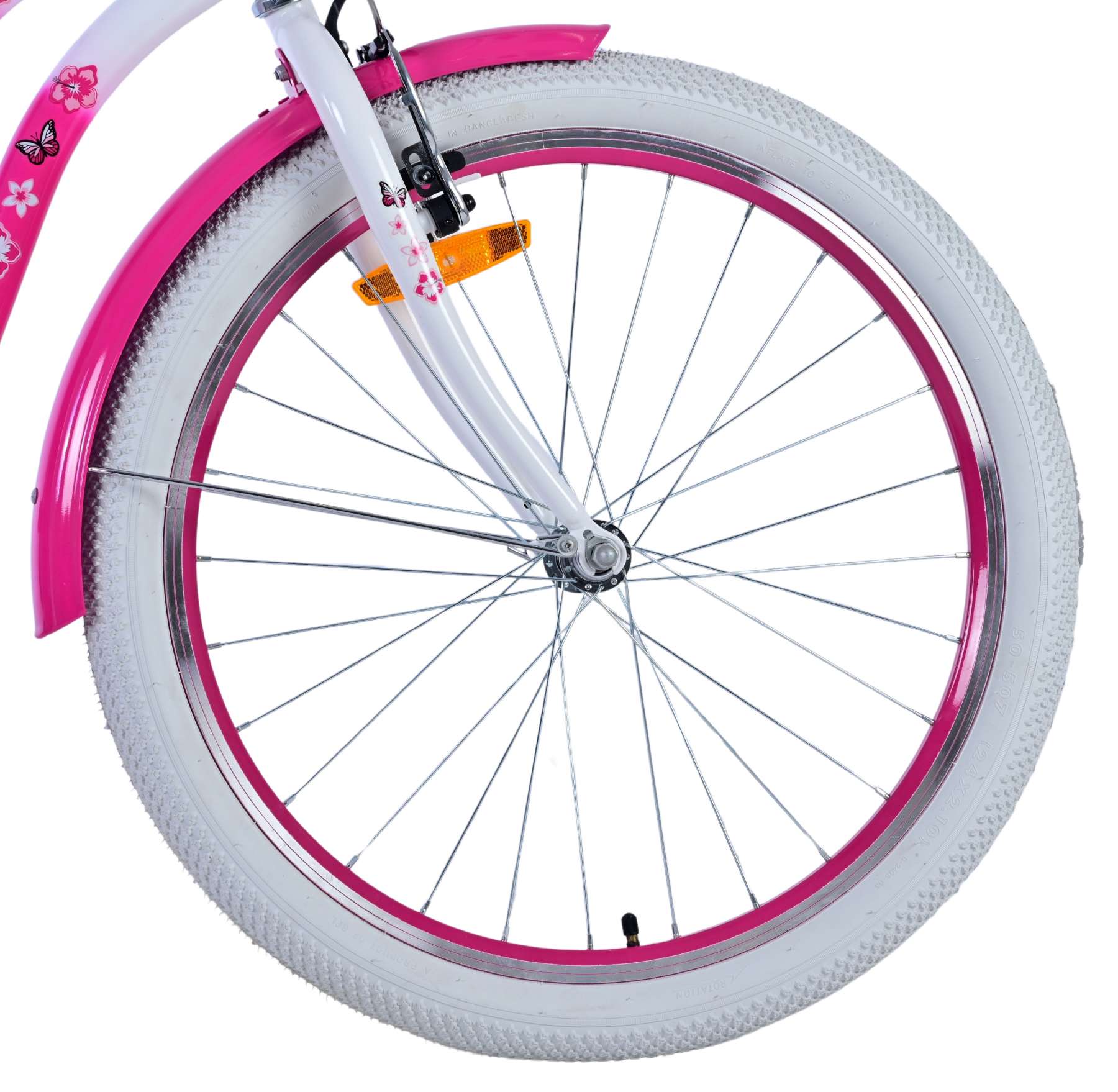 Volare Lovely Kinderfiets - Meisjes - 24 inch - Roze 8 Volare Lovely Kinderfiets - Meisjes - 24 inch - Roze - Afbeelding 8