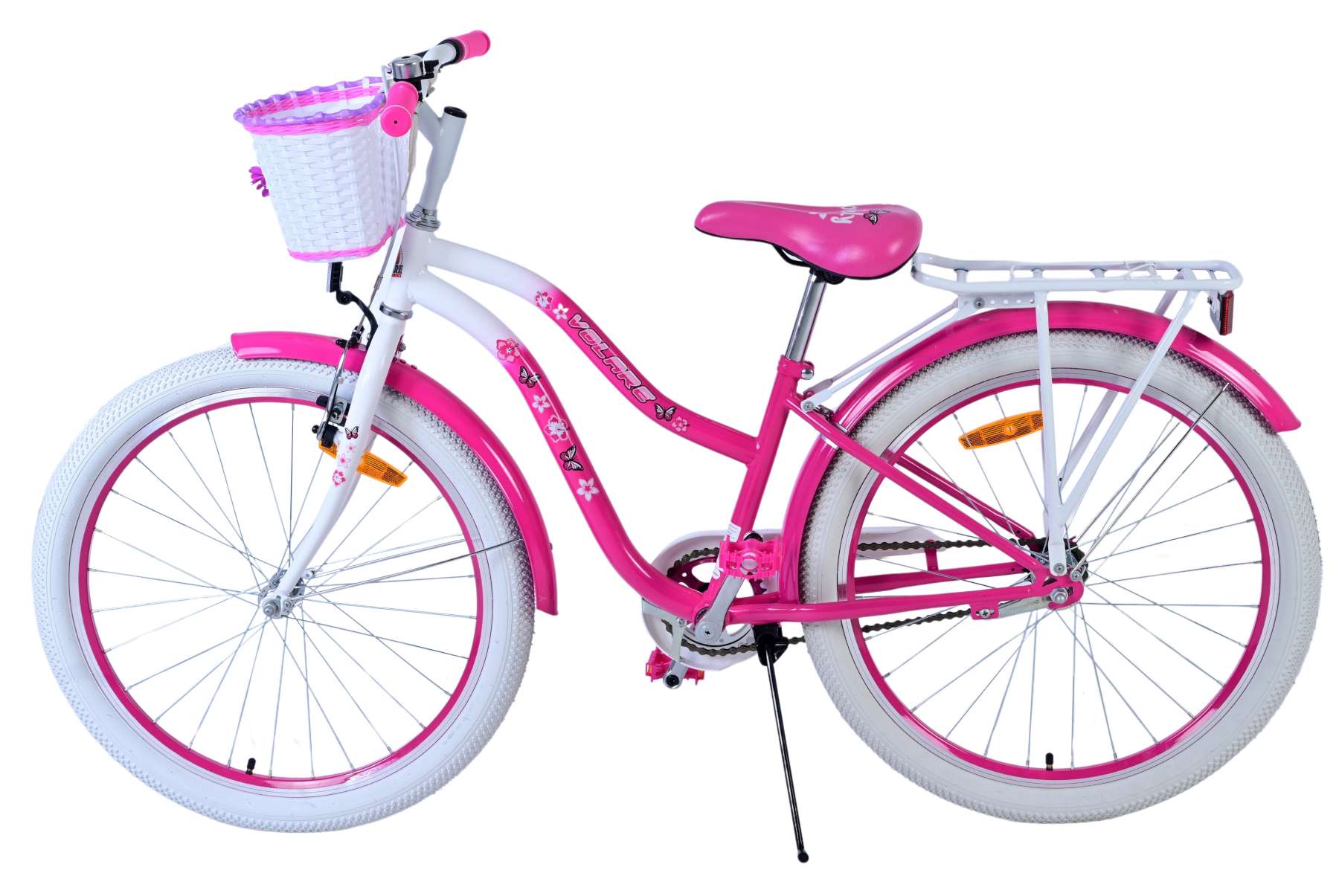 Volare Lovely Kinderfiets - Meisjes - 24 inch - Roze 4 Volare Lovely Kinderfiets - Meisjes - 24 inch - Roze - Afbeelding 4